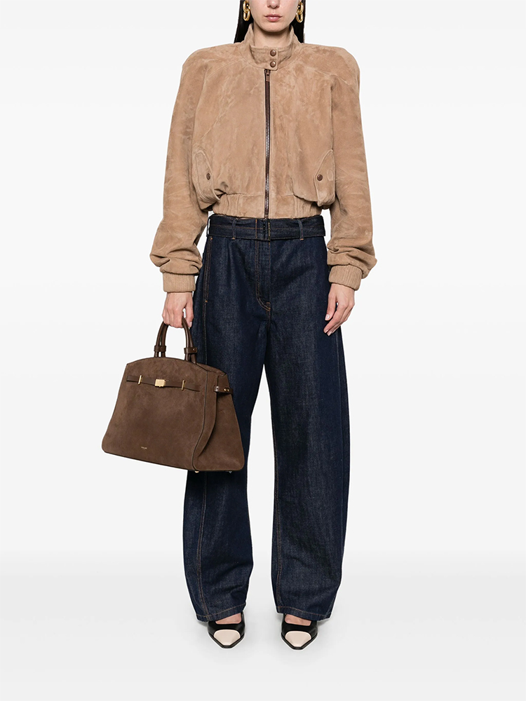 ♥️magda 腰带宽松牛仔裤！棉 SML