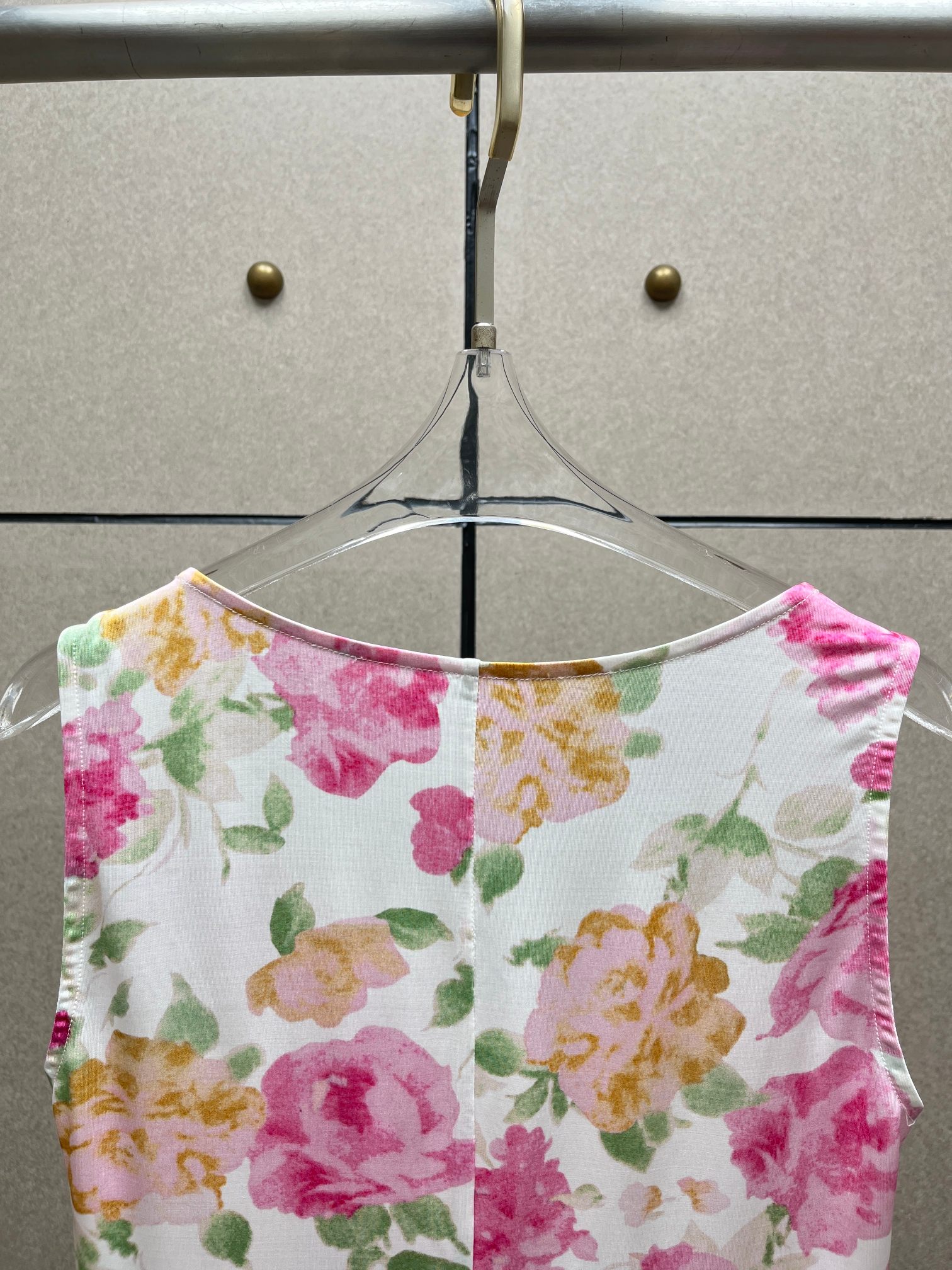 ♥️人丝印花连衣裙！人丝面料 活性印花 SML