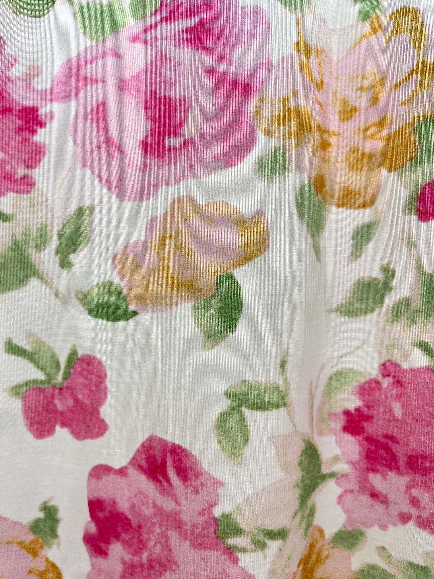 ♥️人丝印花连衣裙！人丝面料 活性印花 SML