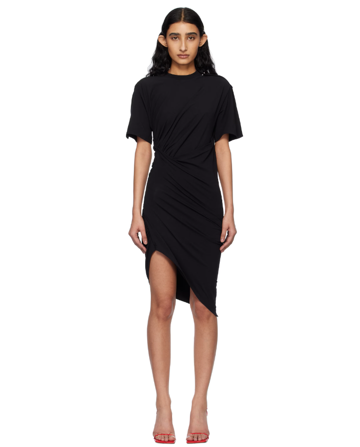 NO:329698,mugle* pleated metal buckle dress!  Cotton Two Color SML, skirts,alexander wang19860909mugle*收褶金属扣环连衣裙！棉 两色 SML,,skirts,alexander wang,Women's clothing