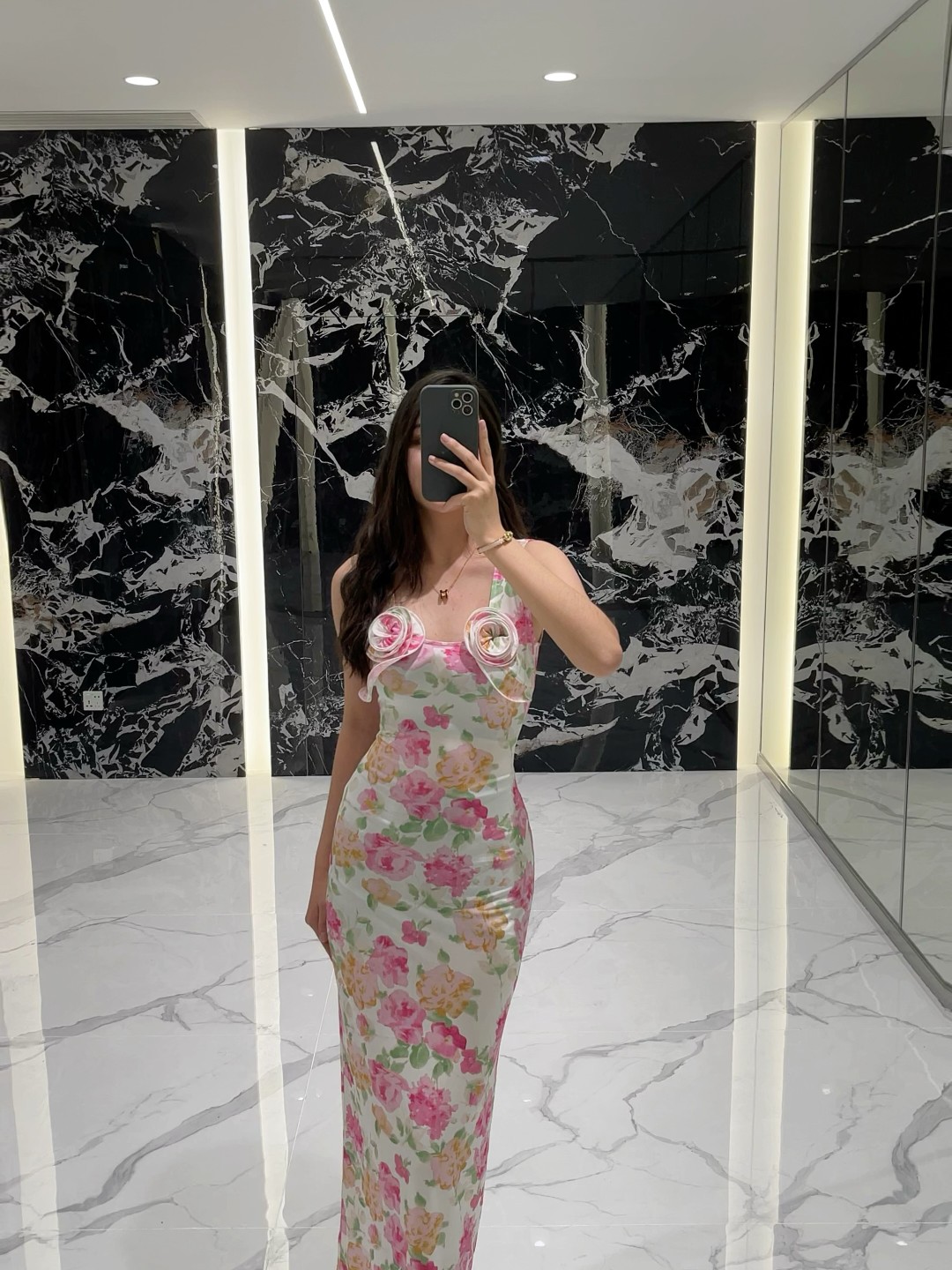 ♥️人丝印花连衣裙！人丝面料 活性印花 SML