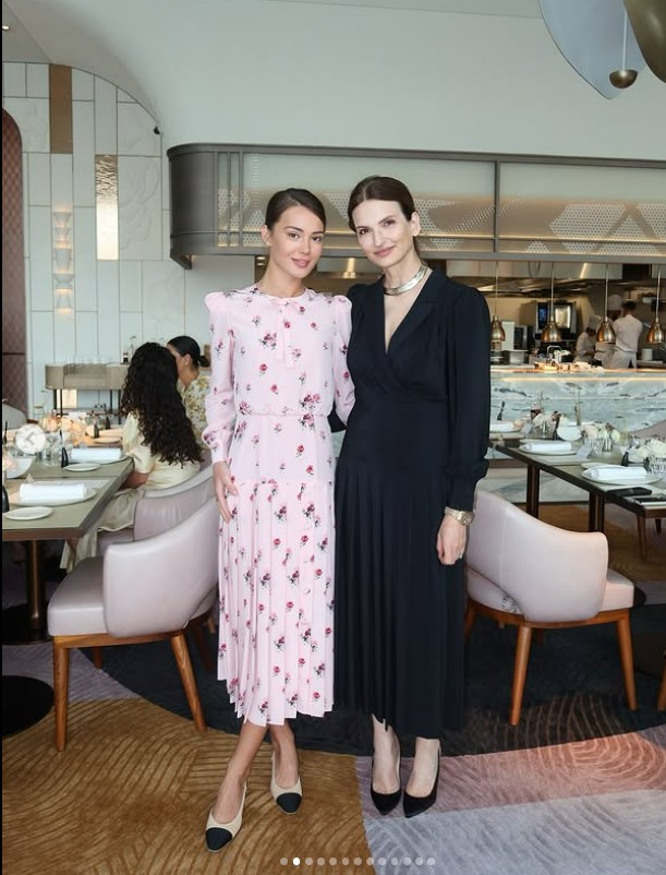 ♥️alessandra*复古印花压折连衣裙！人丝 活性印花 SML 