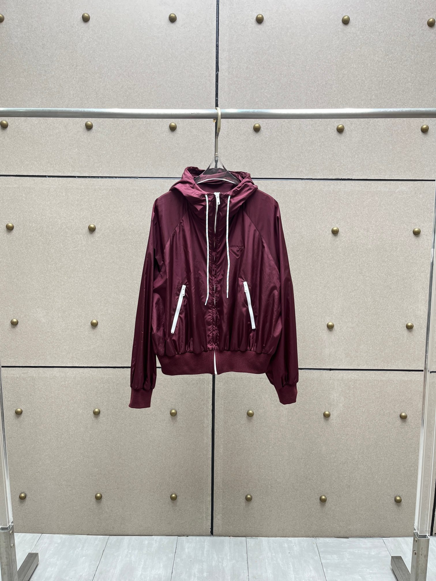 NO:331011,Hooded zipper thin jacket jacket!  Nylon SML, Jackets & coats, Jackets & coats, Hats, Alexander wang19860909连帽拉链薄夹克外套！尼龙 SML,,jackets & coats,jackets & coats,hats,alexander wang,Women's clothing