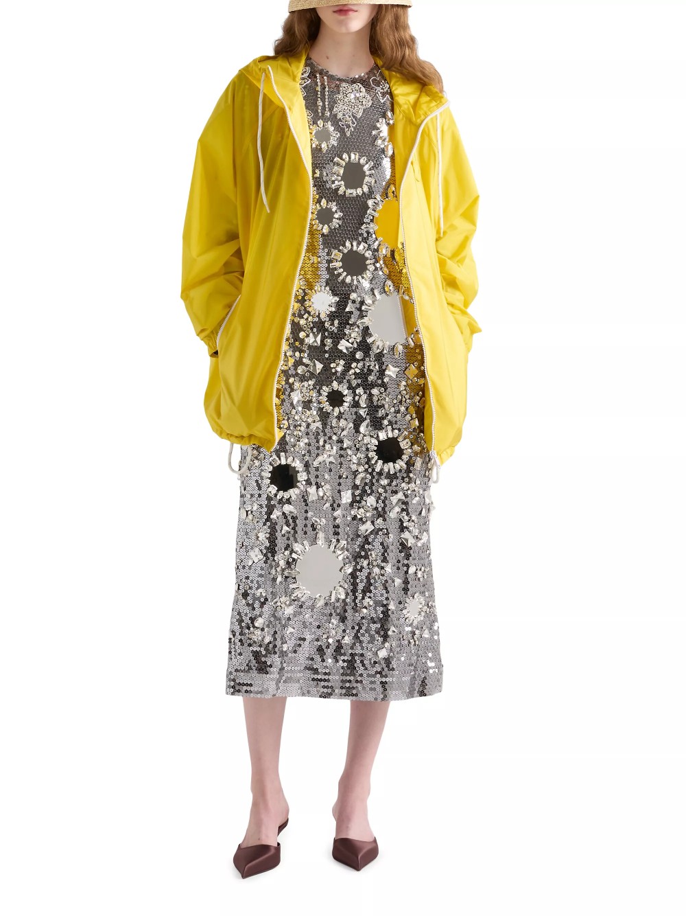 ♥️prad* 拉链夹克外套！两色 SML