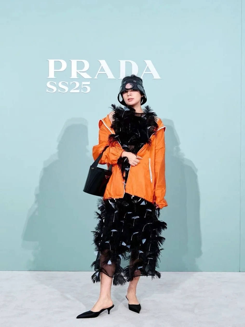 ♥️prad* 拉链夹克外套！两色 SML