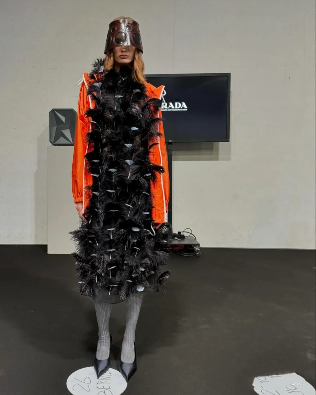 ♥️prad* 拉链夹克外套！两色 SML