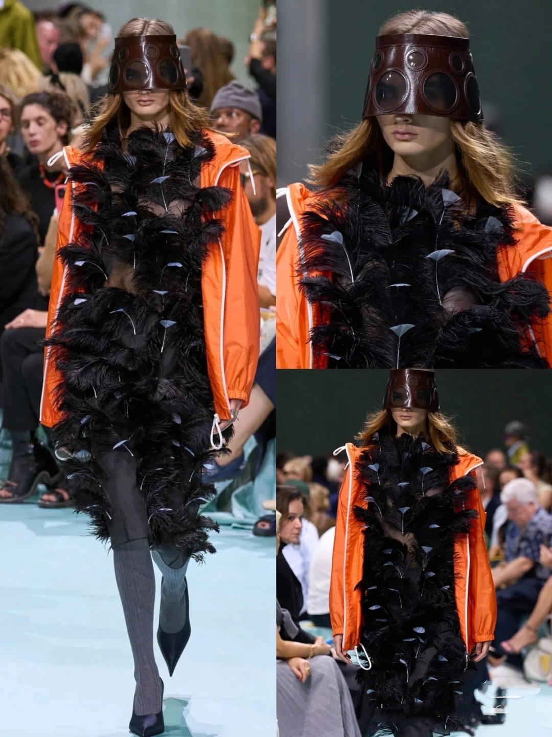 ♥️prad* 拉链夹克外套！两色 SML