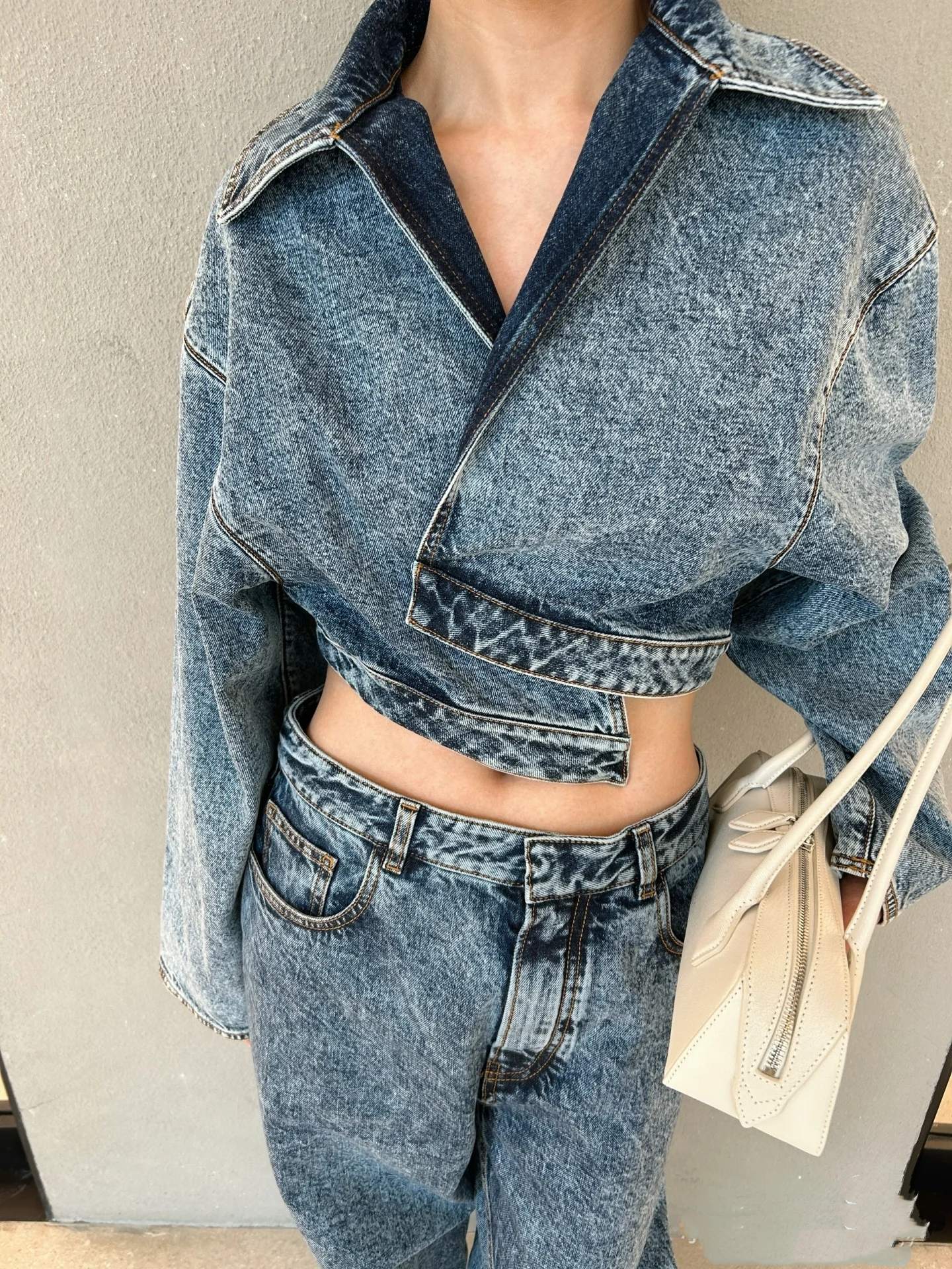 NO:328400,alai* Snowflake Washing Duckling Jacket!  cotton SML, alaia, jackets & coats, jackets & coats, alexander wang19860909alai*雪花洗水牛仔夹克外套！棉 SML,,alaia,jackets & coats,jackets & coats,alexander wang,Women's clothing