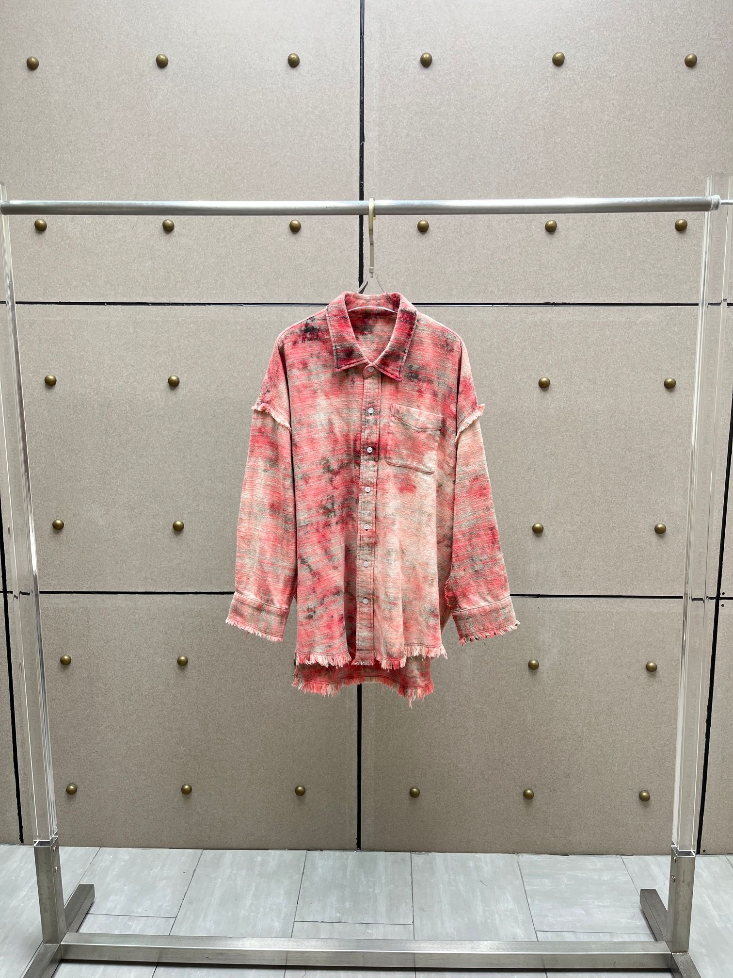 NO:328381,13 Custom fabric wash old whisker plaid shirt!  Heavy industry washing water new color!  cotton SML, shirts,alexander wang1986090913 定制面料洗旧毛须格子衬衫！重工洗水新色！棉 SML,,shirts,alexander wang,Women's clothing