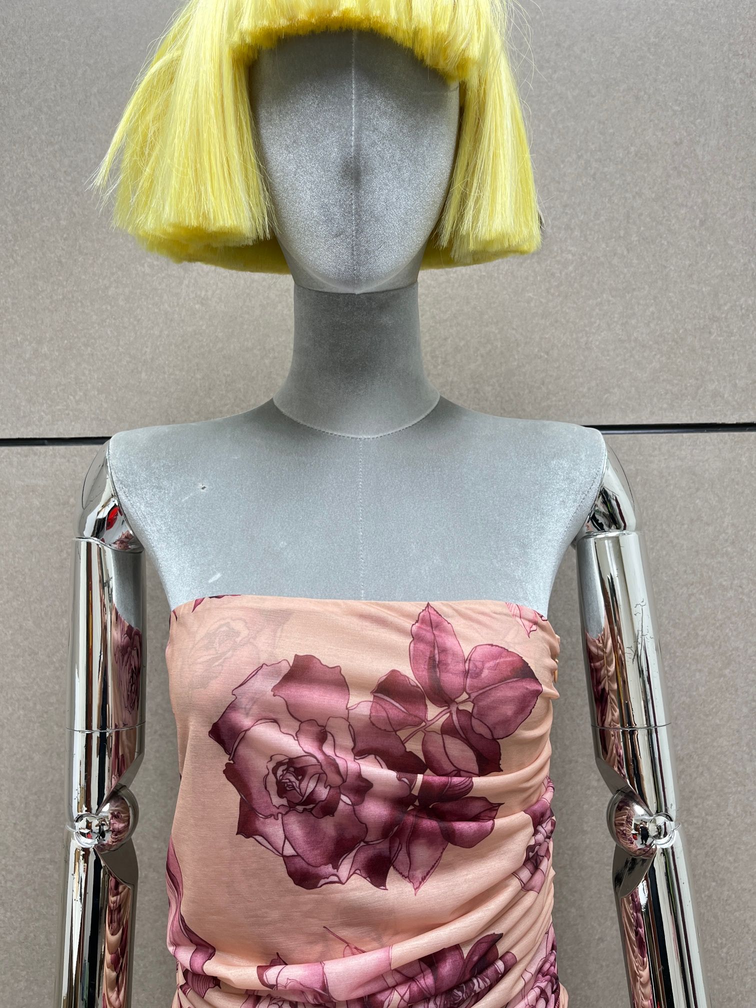 ❤️magda 印花裹胸连衣裙！SML