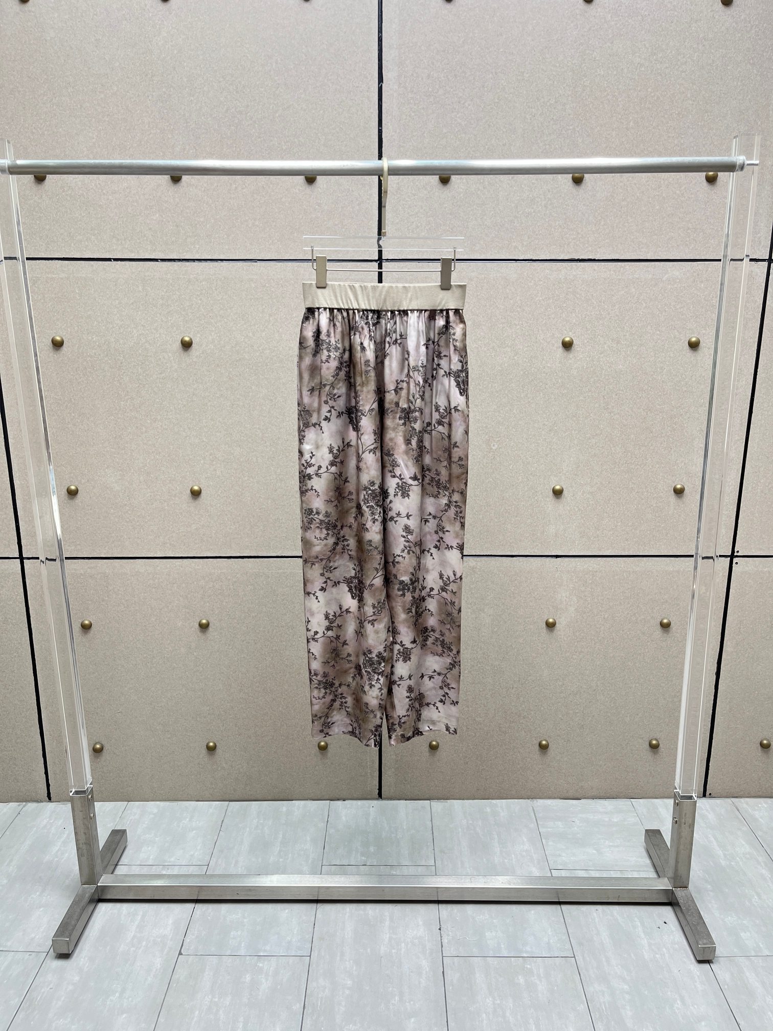 ❤️丝质印花长裤！人丝 活性印花 松弛舒适 SML