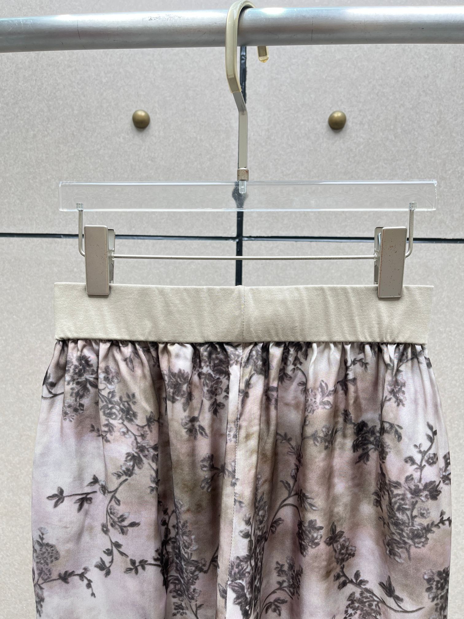 ❤️丝质印花长裤！人丝 活性印花 松弛舒适 SML