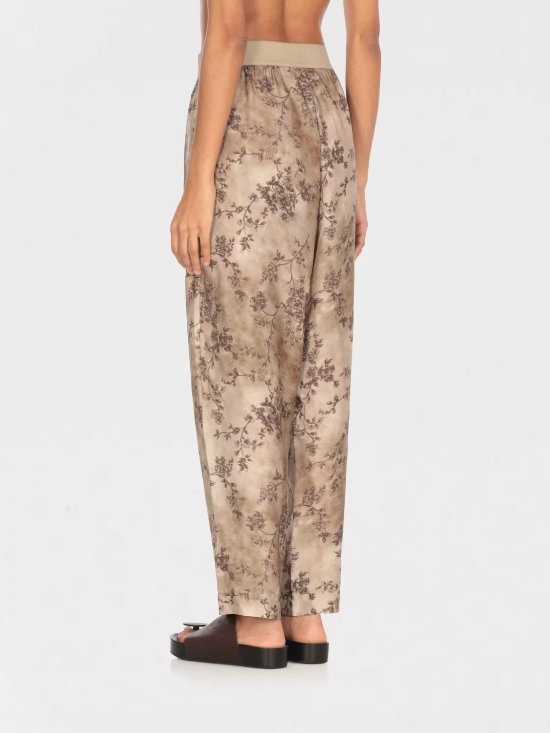 ❤️丝质印花长裤！人丝 活性印花 松弛舒适 SML