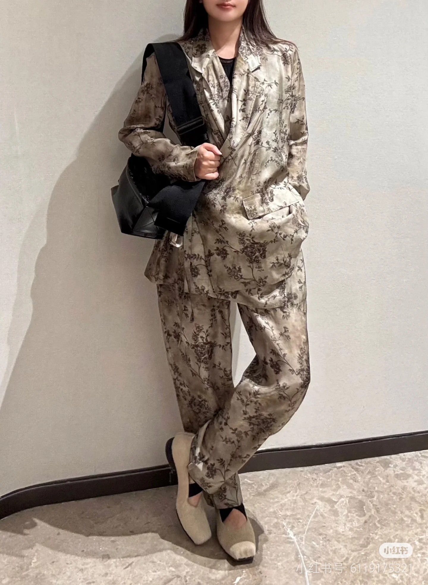 ❤️丝质印花长裤！人丝 活性印花 松弛舒适 SML