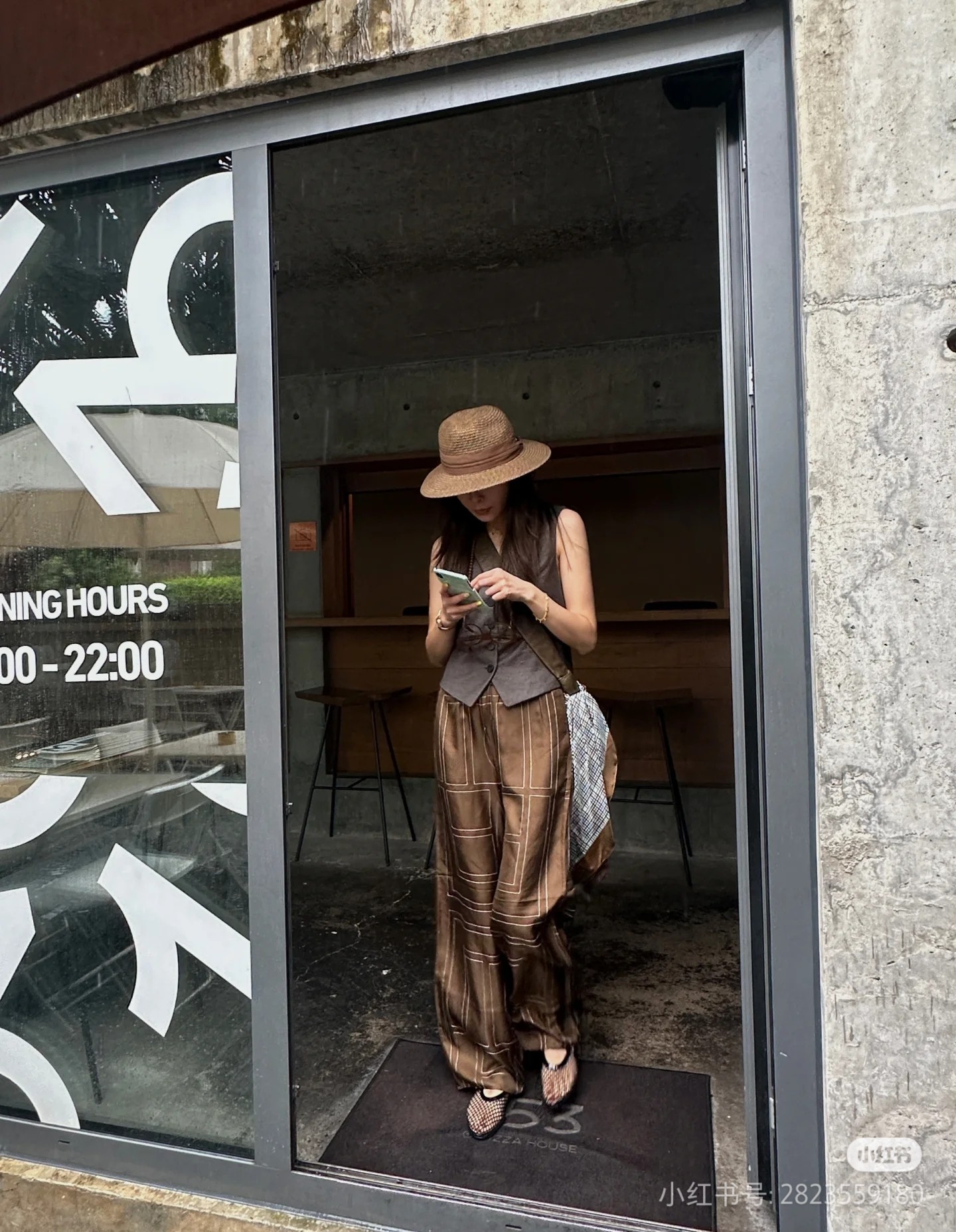 ♥️丝质刺绣长裤！人丝 SML