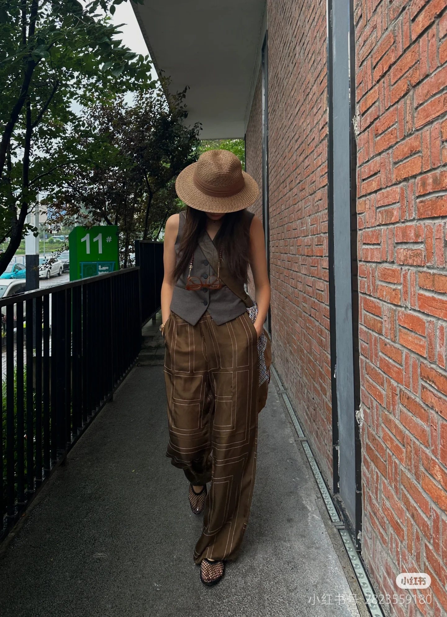 ♥️丝质刺绣长裤！人丝 SML