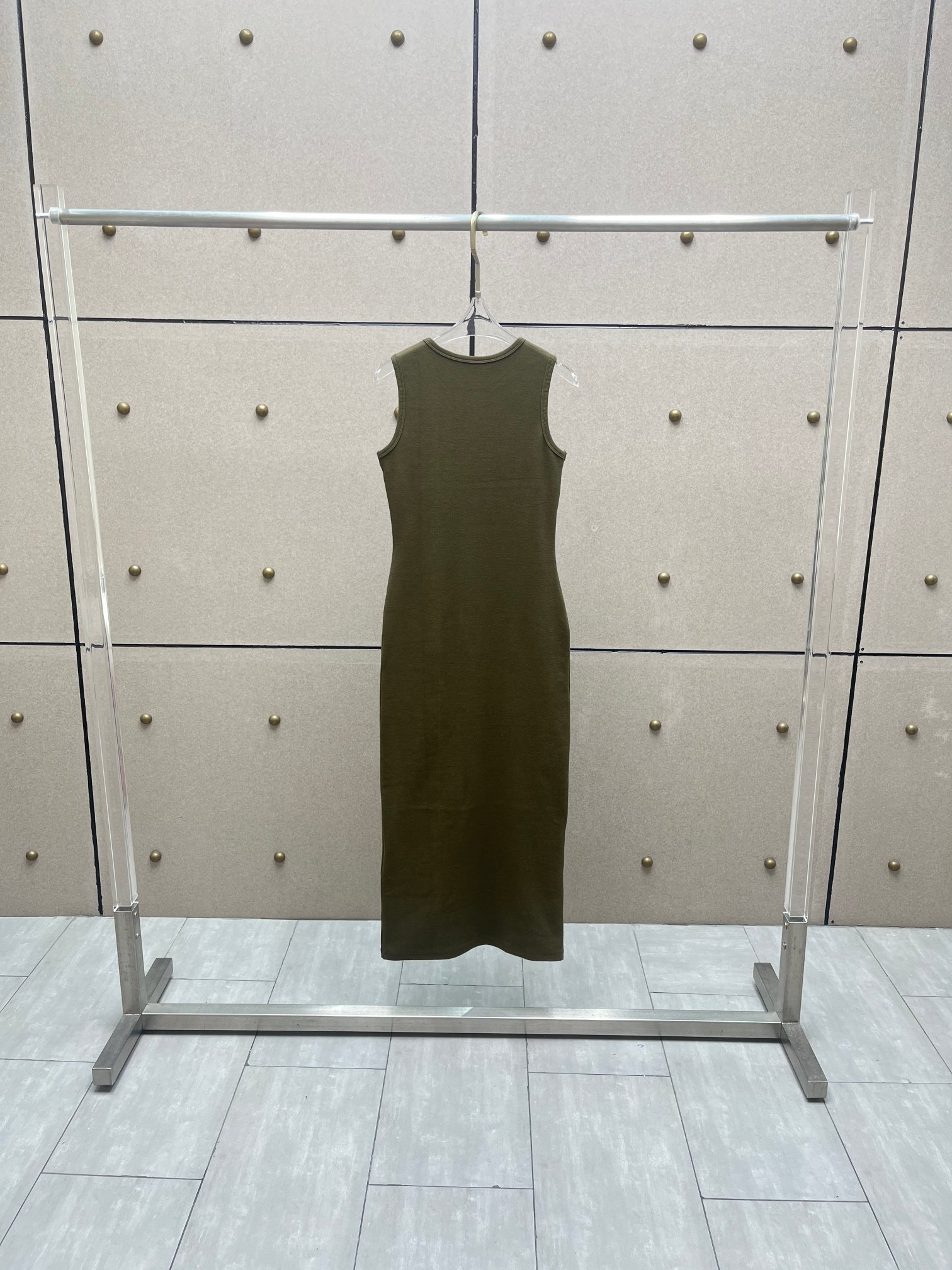 ❤️手勾拼接螺纹连衣裙！棉 三色 SML