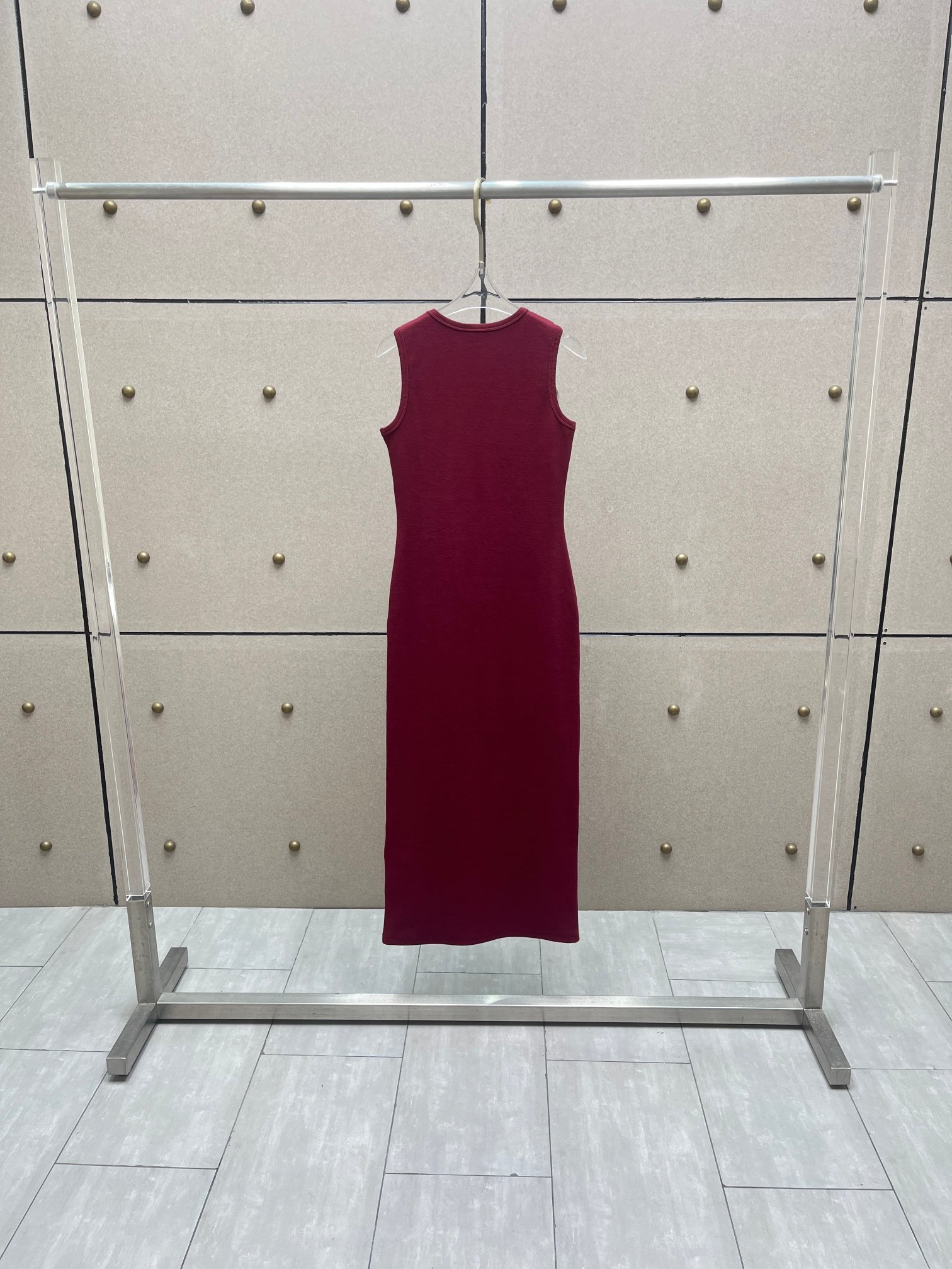 ❤️手勾拼接螺纹连衣裙！棉 三色 SML