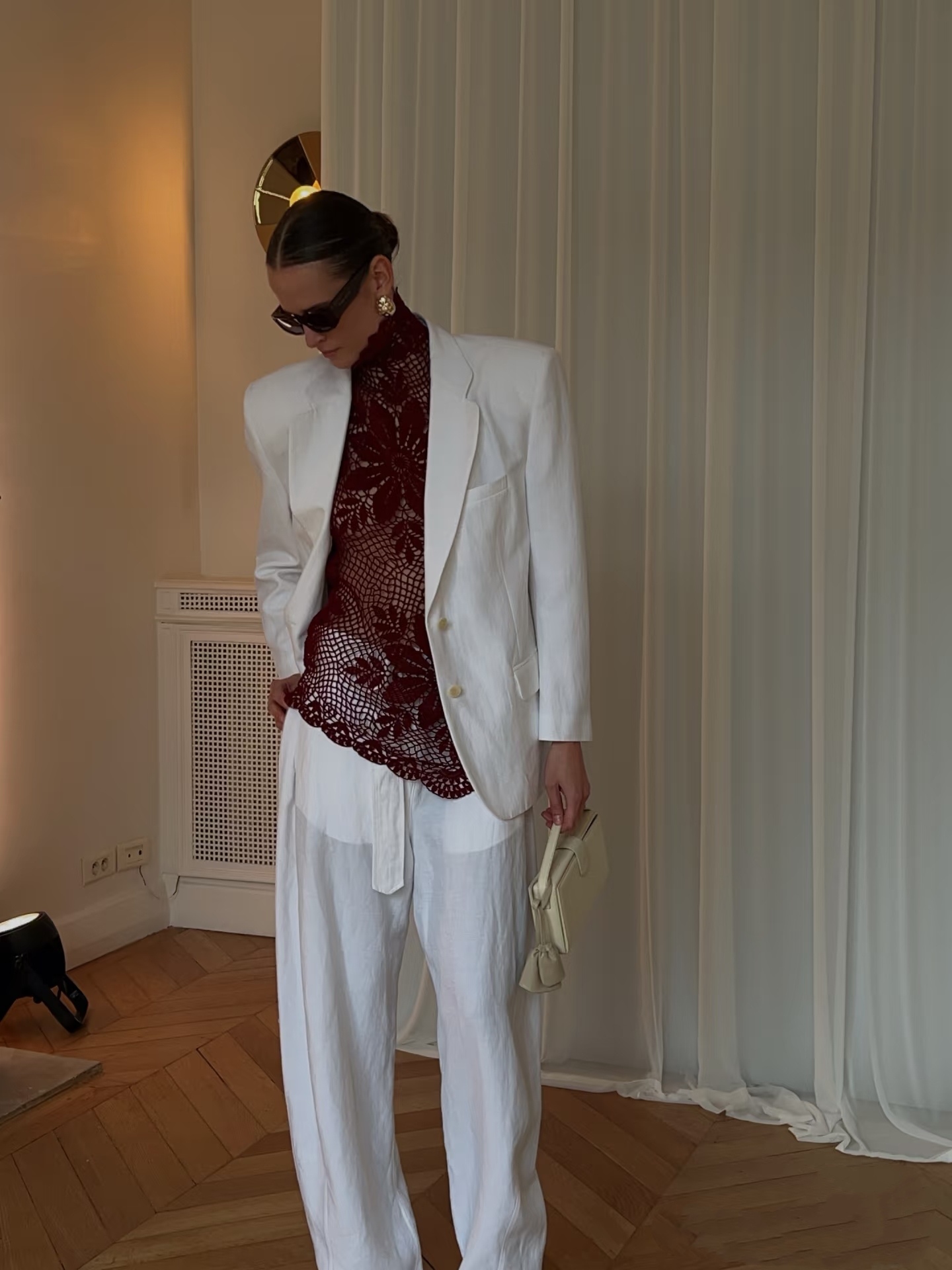 ❤️莱赛尔天丝亚麻混纺长裤！SML