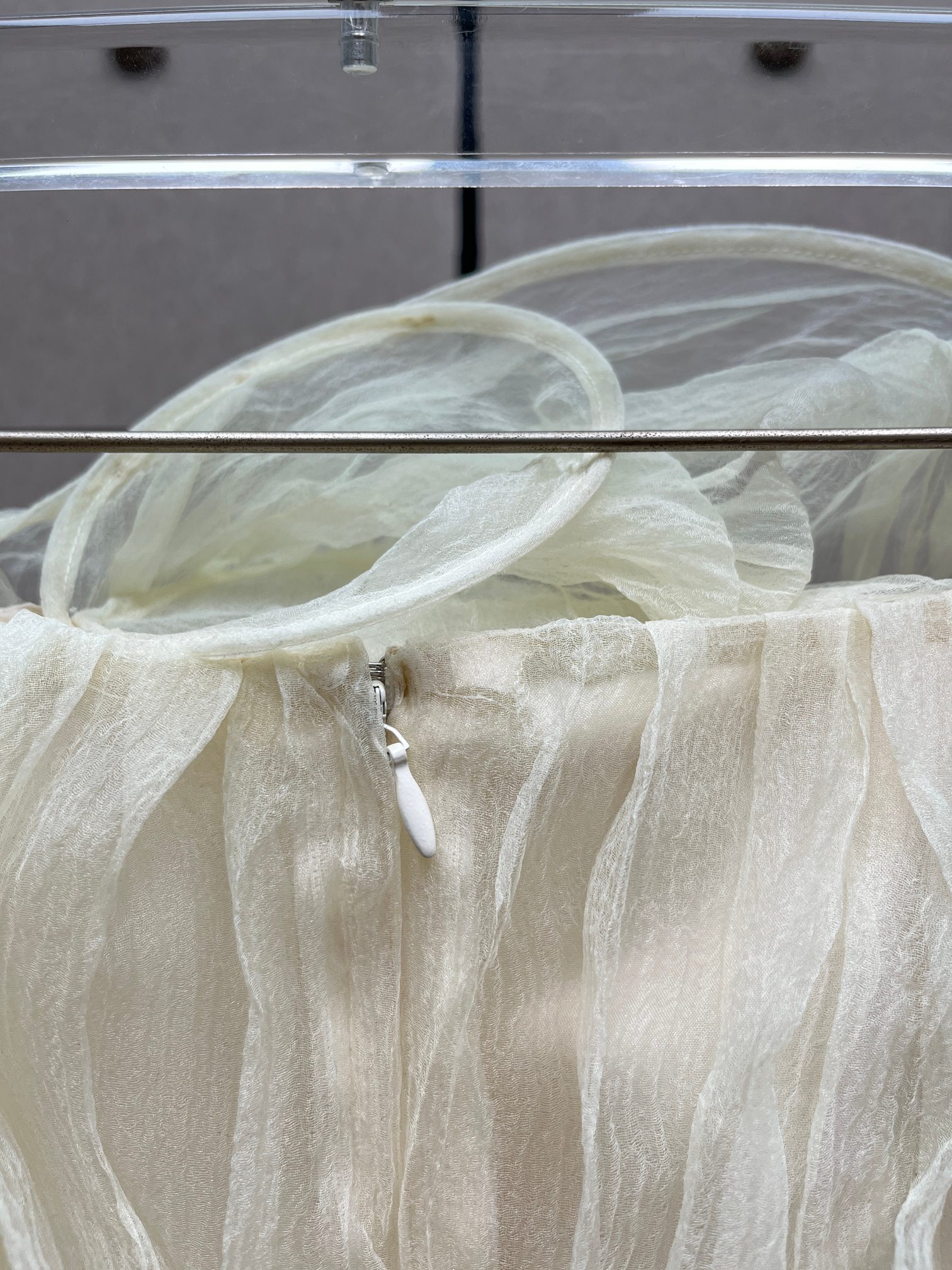 ❤️压褶纽花半裙！SML