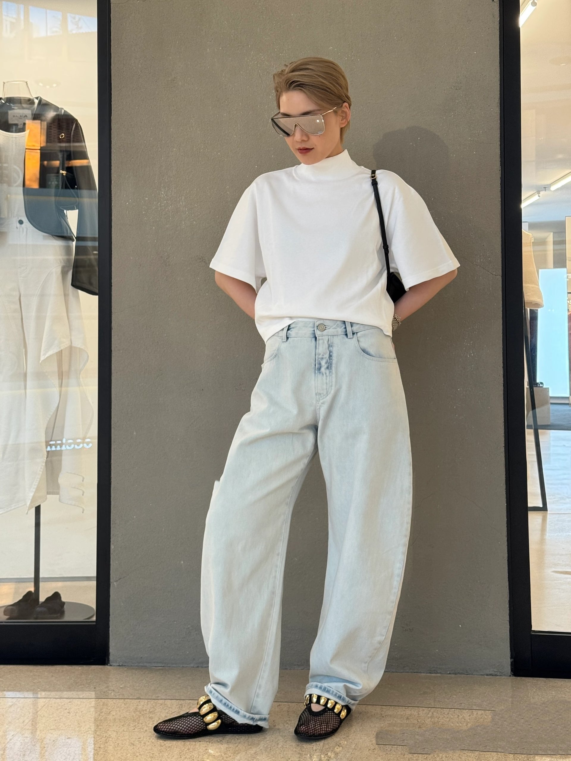 NO:432958,alai wash blue jeans!  cotton SML, alaia, jeans, alexander wang19860909alai 洗水蓝牛仔裤！棉 SML,,alaia,jeans,alexander wang,Women's clothing