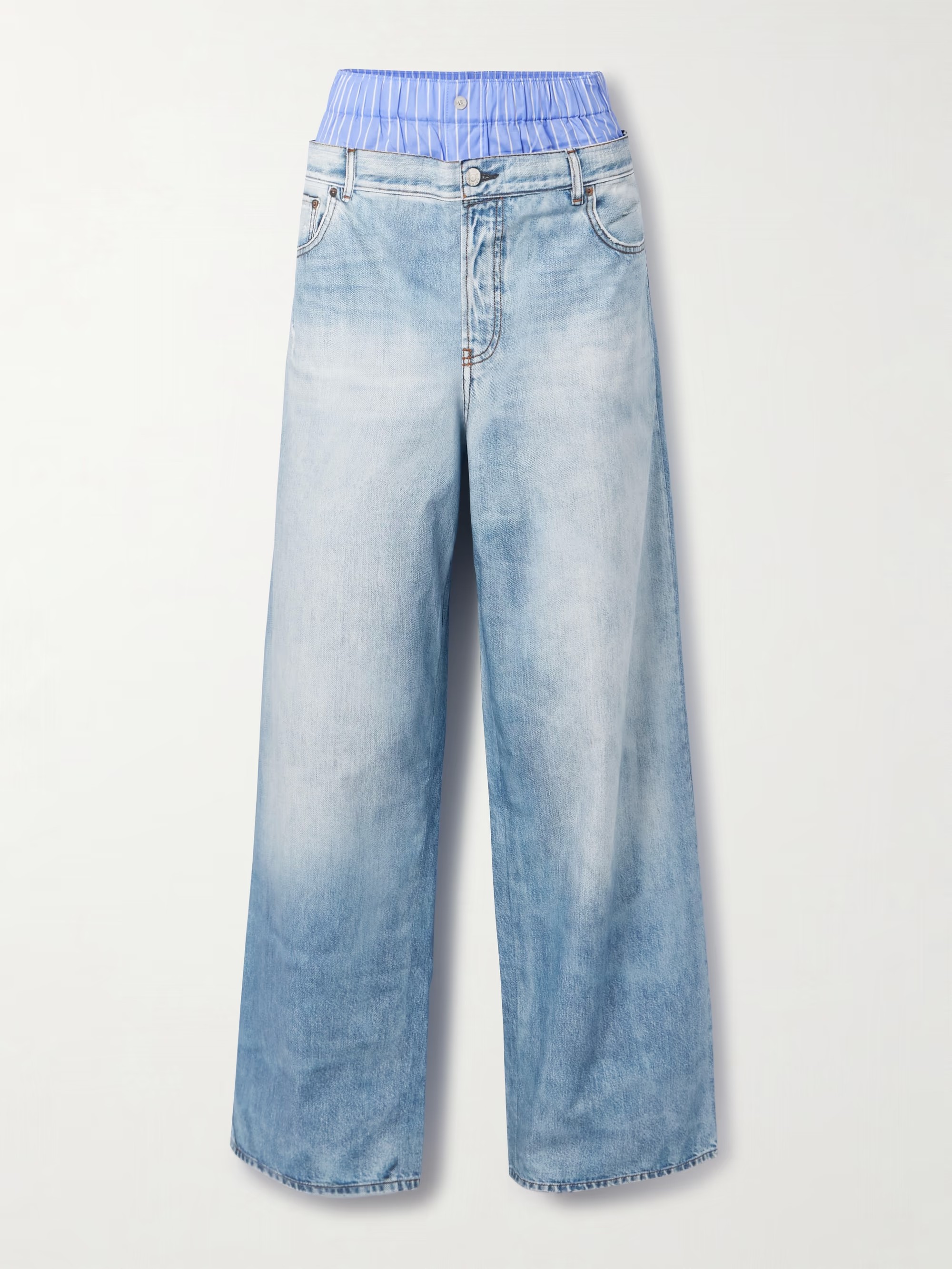 ❤️双腰印花棉布长裤！棉 活性印花 SML