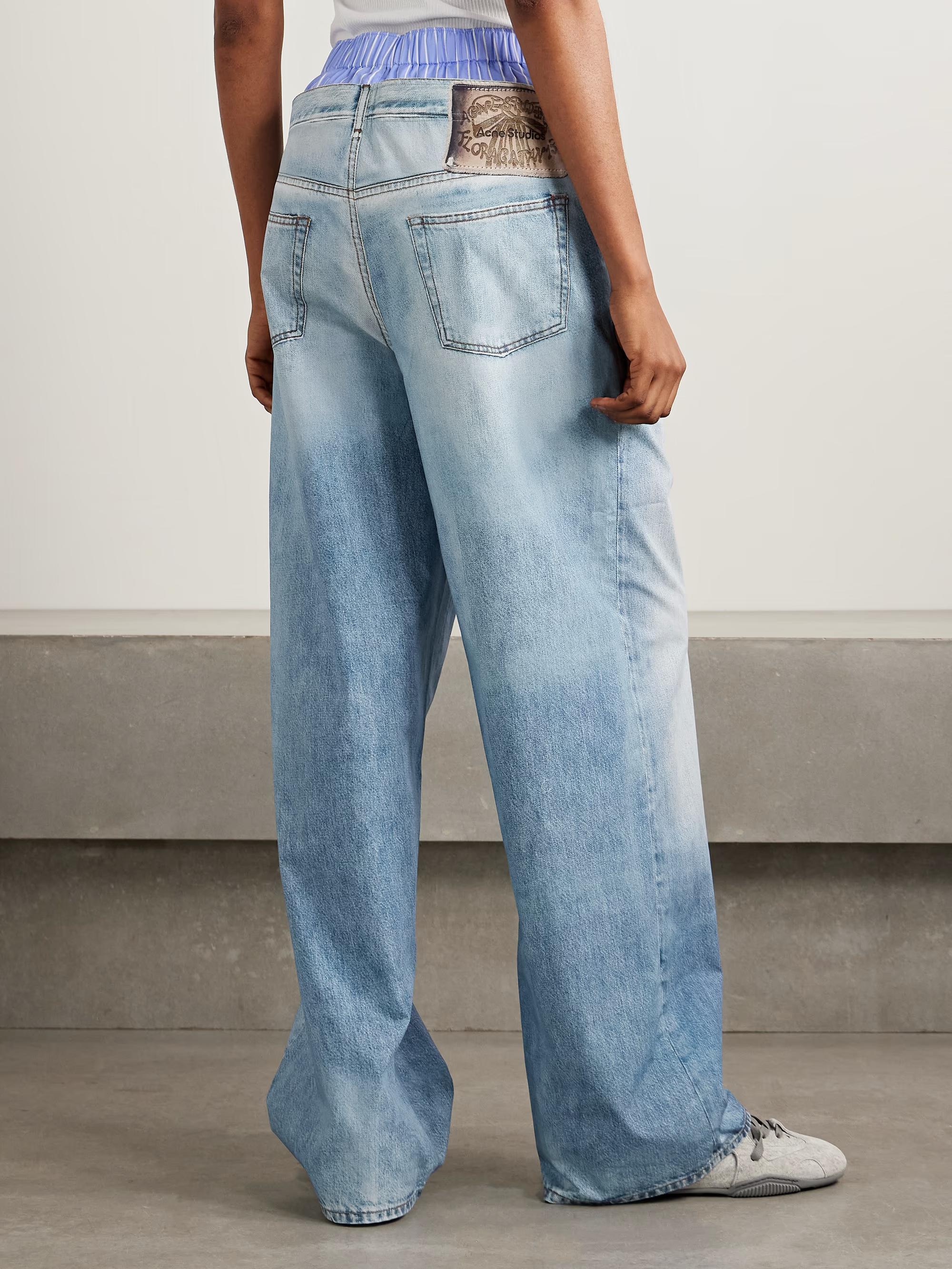 ❤️双腰印花棉布长裤！棉 活性印花 SML