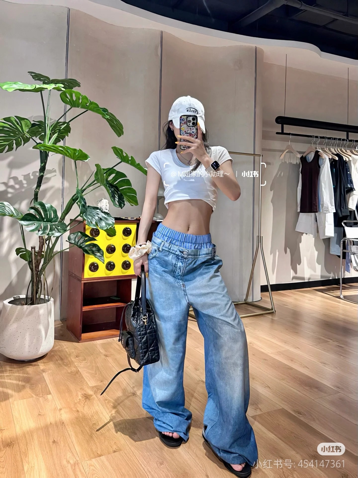 ❤️双腰印花棉布长裤！棉 活性印花 SML