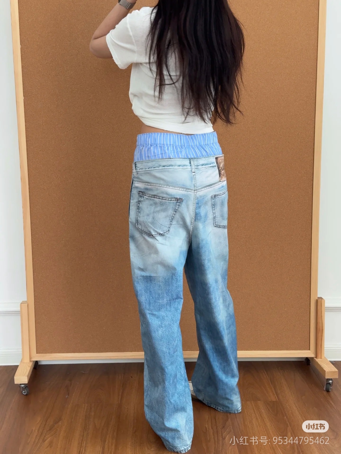 ❤️双腰印花棉布长裤！棉 活性印花 SML