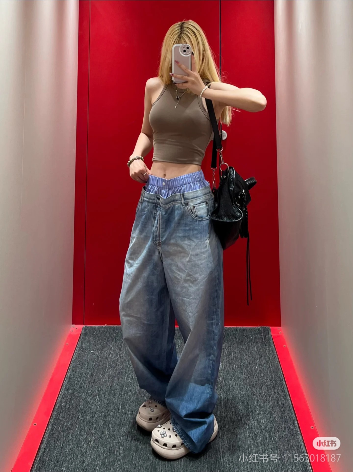 ❤️双腰印花棉布长裤！棉 活性印花 SML