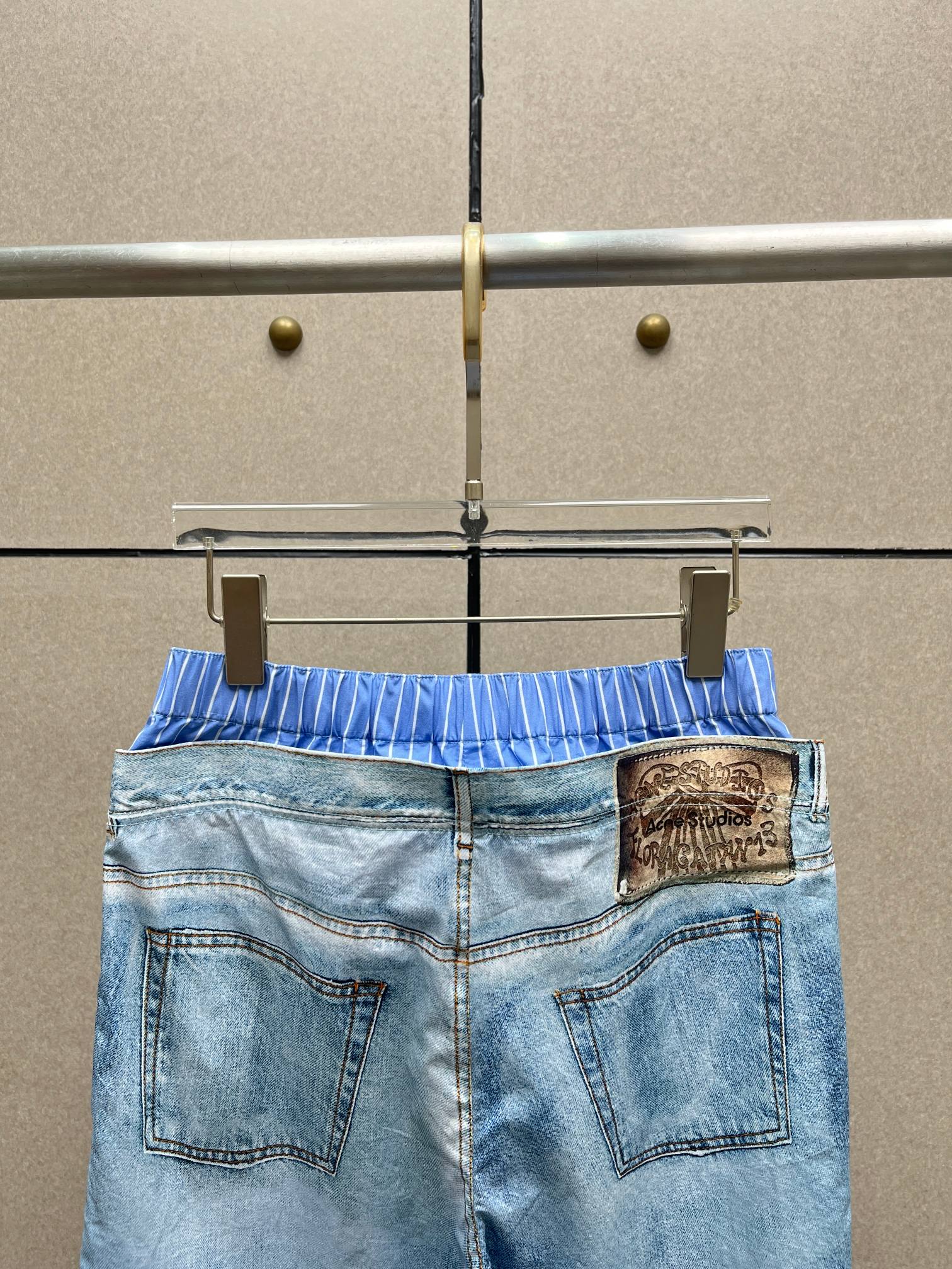 ❤️双腰印花棉布长裤！棉 活性印花 SML