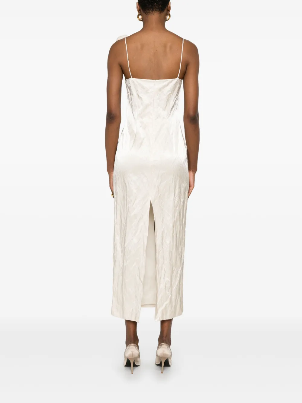 ❤️magda 花朵吊带连衣裙！100％醋酸 两色 SML