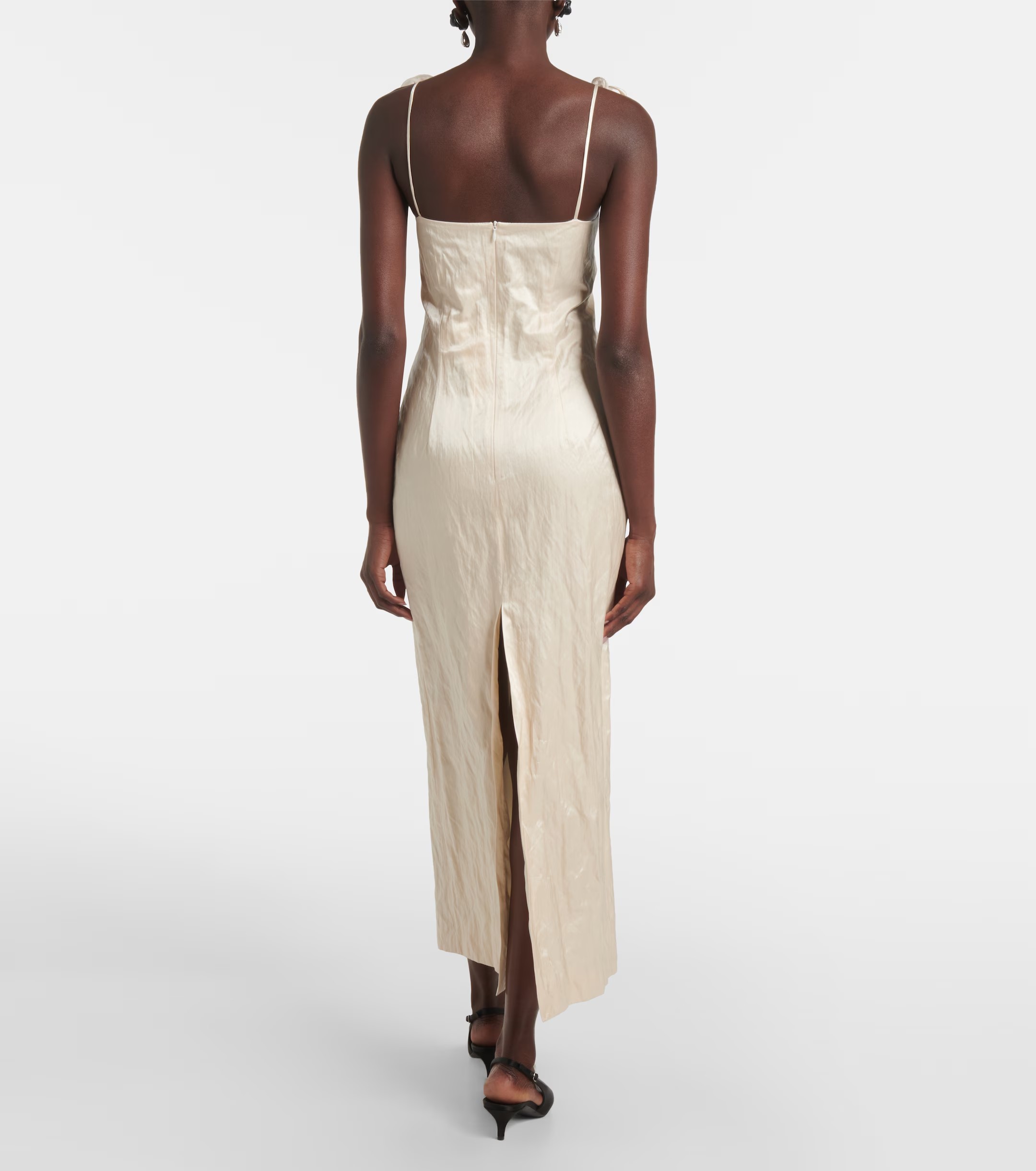 ❤️magda 花朵吊带连衣裙！100％醋酸 两色 SML