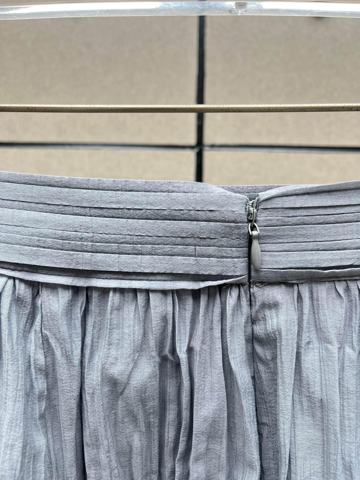 ❤️tote 压褶长半裙！棉 三色 SML