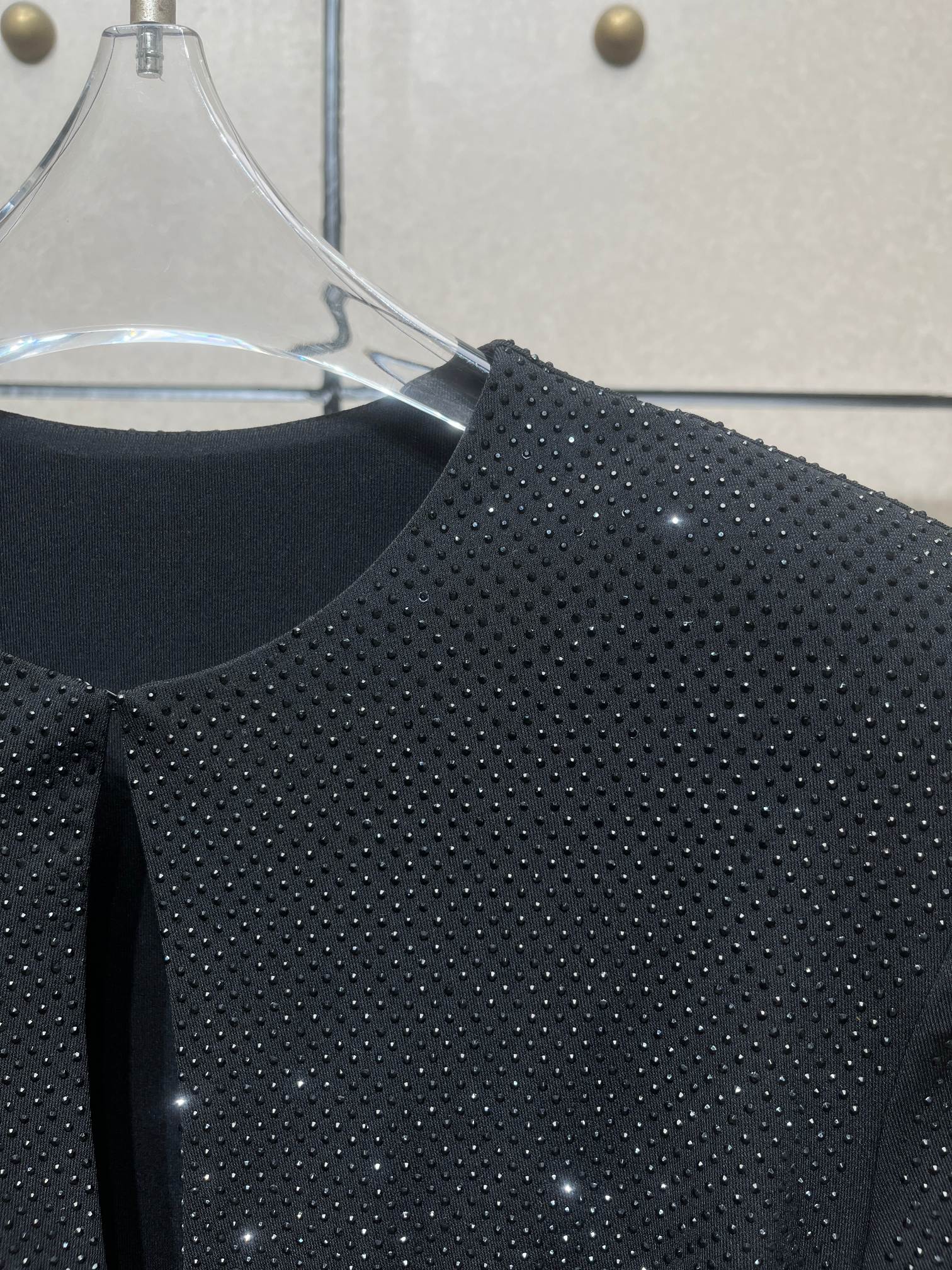 ❤️收褶烫钻礼服连衣裙！SML