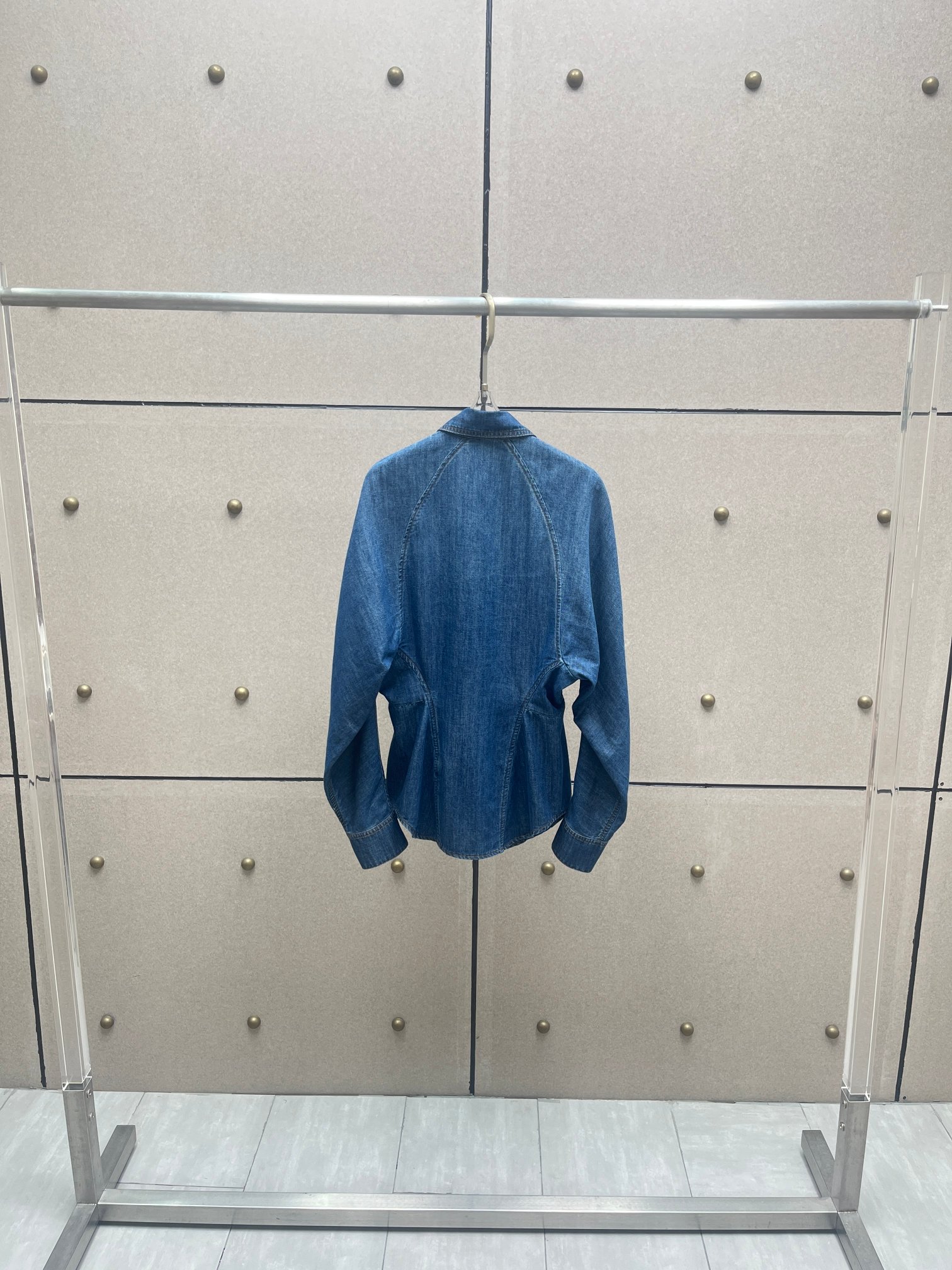 ❤️alai 洗水牛仔衬衫上衣！棉 SML