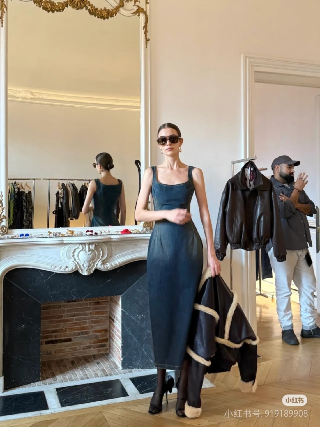 ❤️ magda 早秋牛仔修身连衣裙！棉 SML