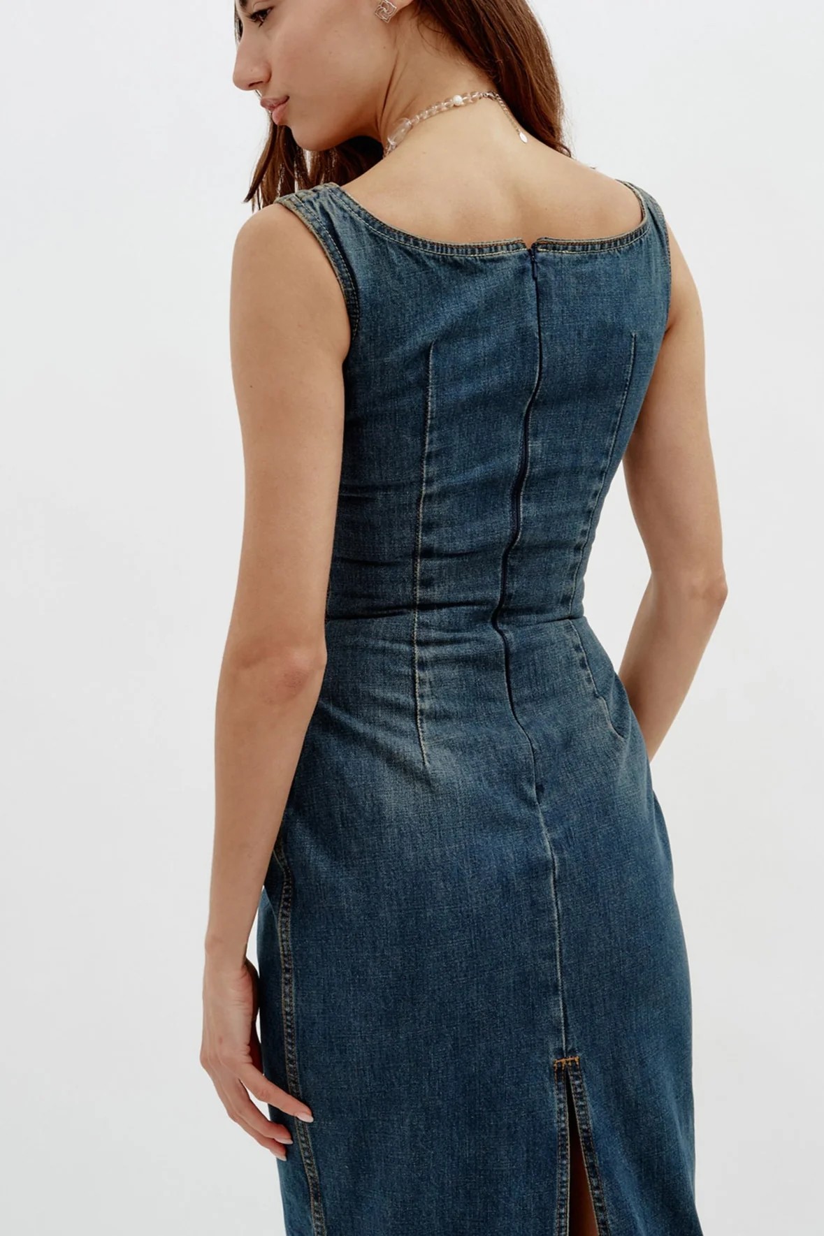 ❤️ magda 早秋牛仔修身连衣裙！棉 SML