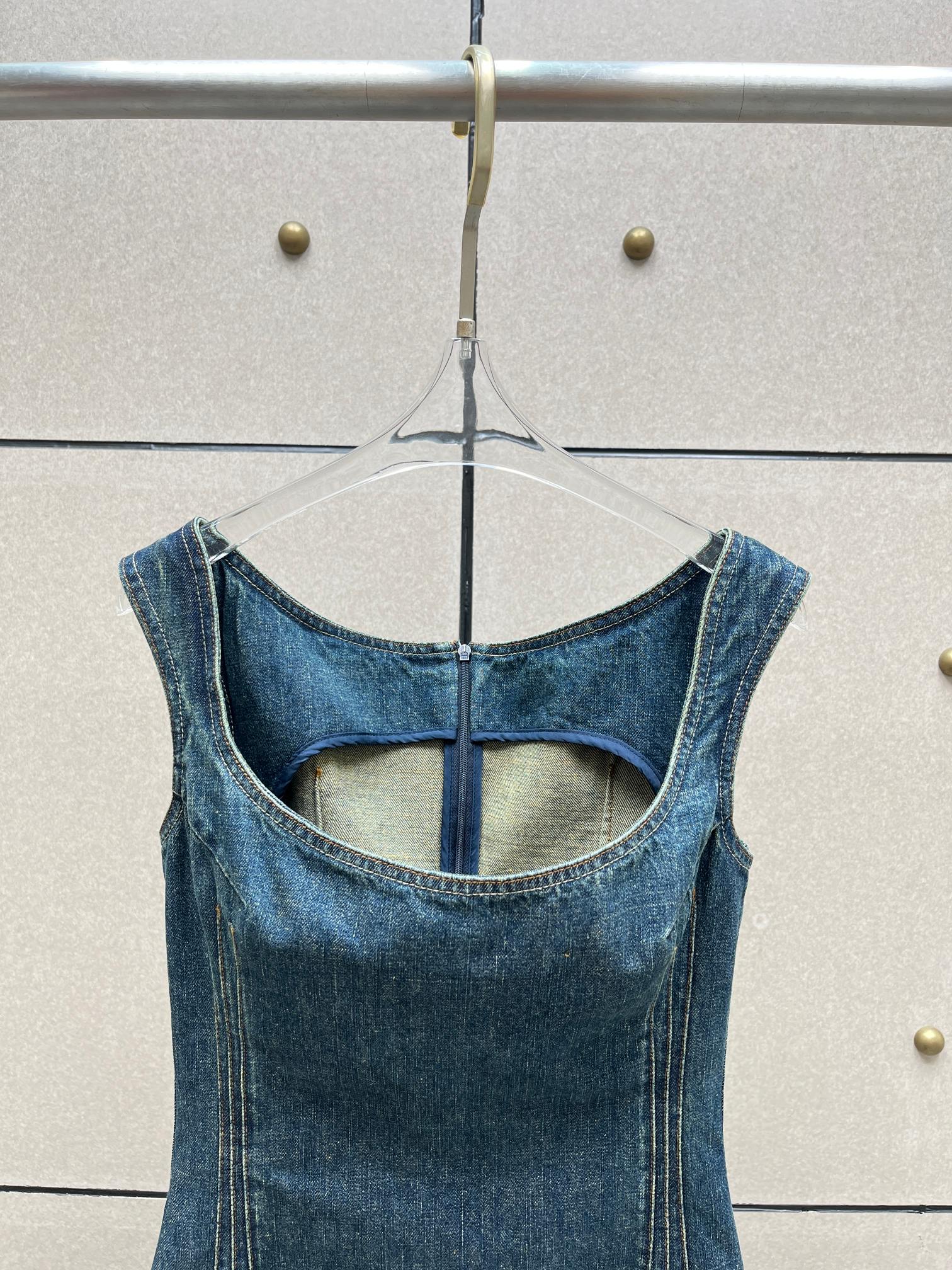 ❤️ magda 早秋牛仔修身连衣裙！棉 SML