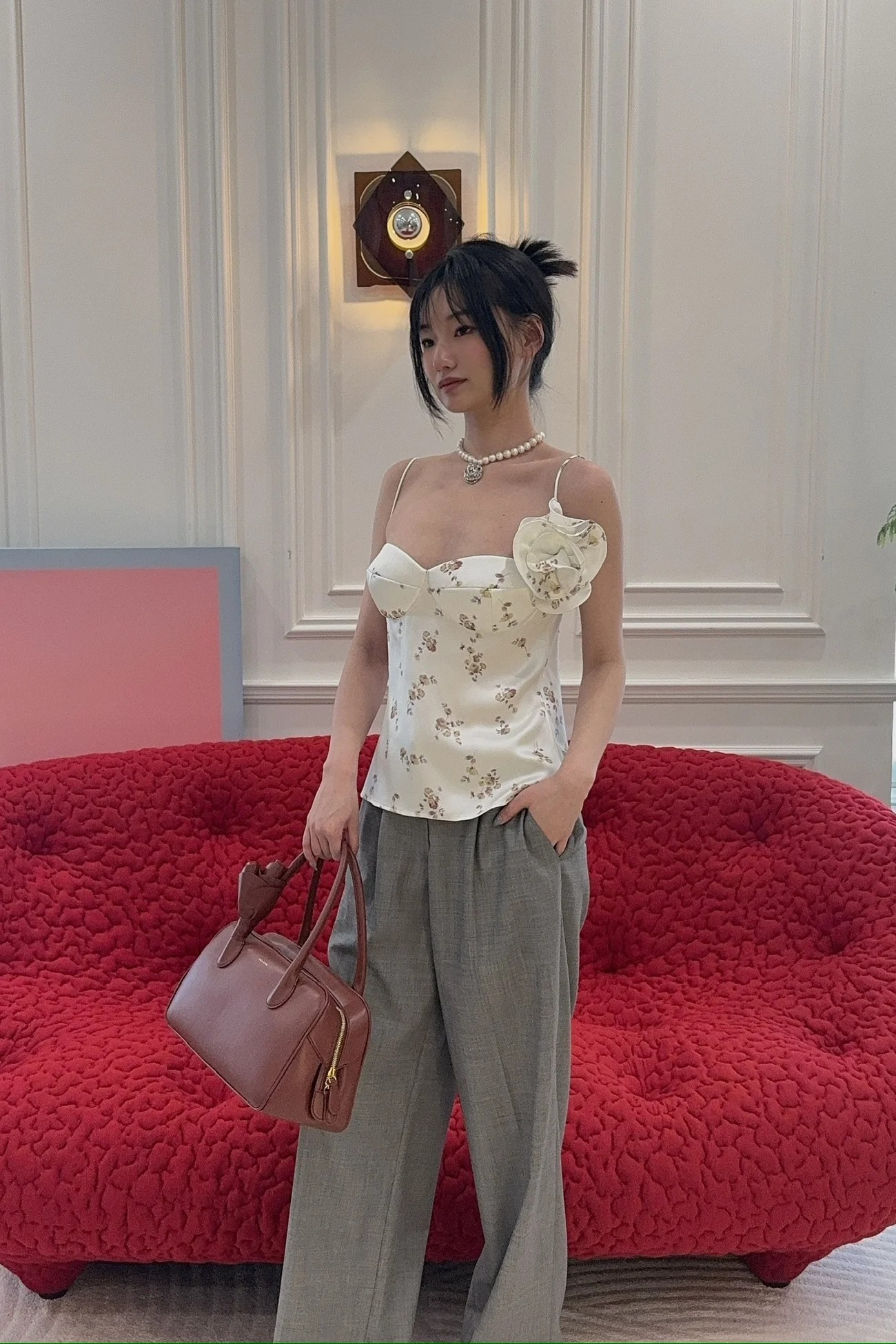 ❤️ magda 印花吊带胸衣！SML