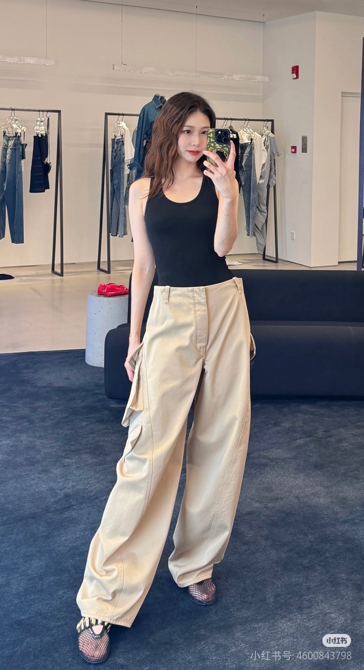 NO:459566,alai dyed multi-bag trousers!  Cotton Two Color SML, alaia, alexander wang19860909alai 染色多袋长裤！棉 两色 SML,,alaia,alexander wang,Women's clothing
