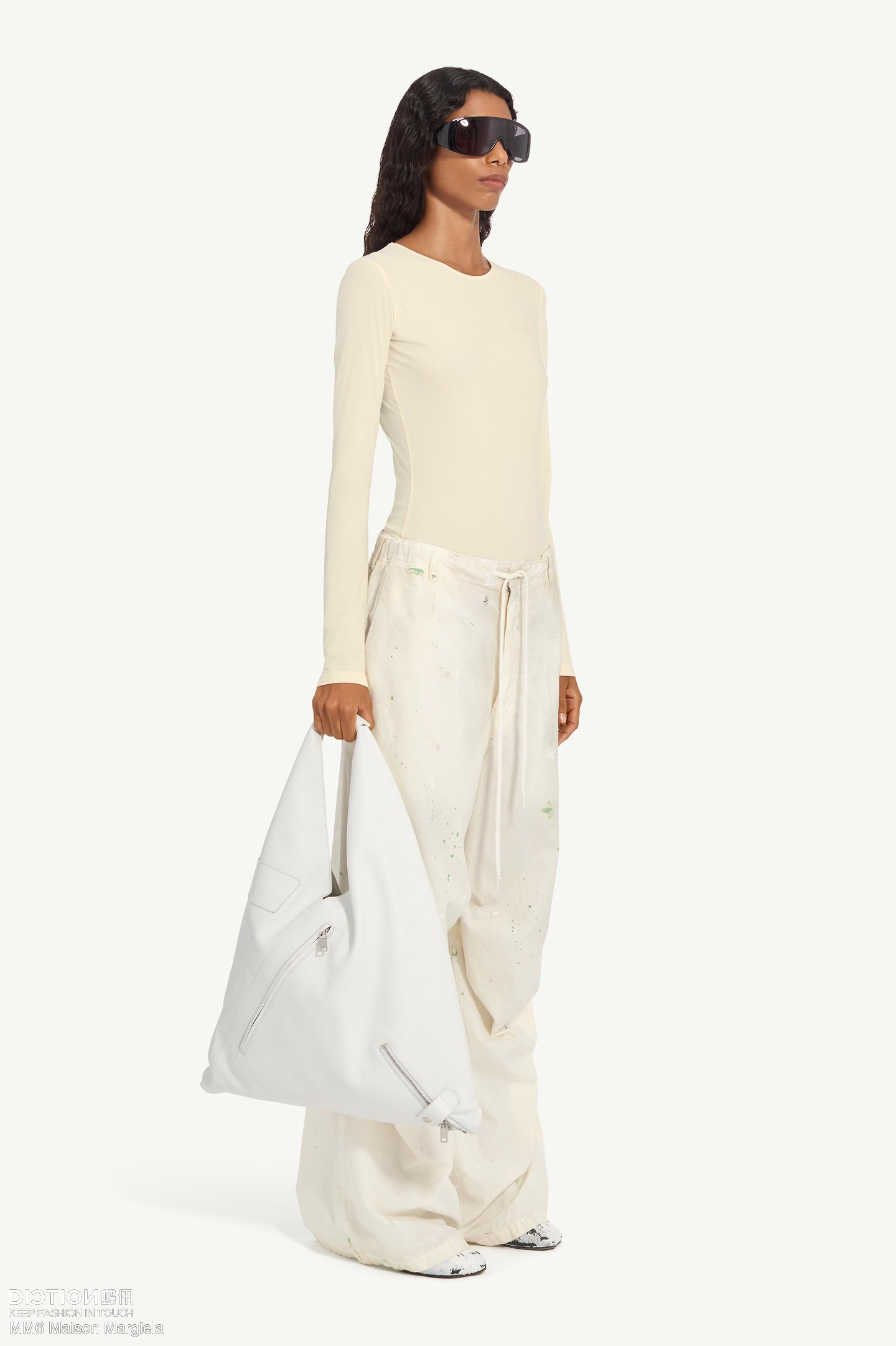 ❤️数字印花连体衣！浅肤色、黑色 SML 