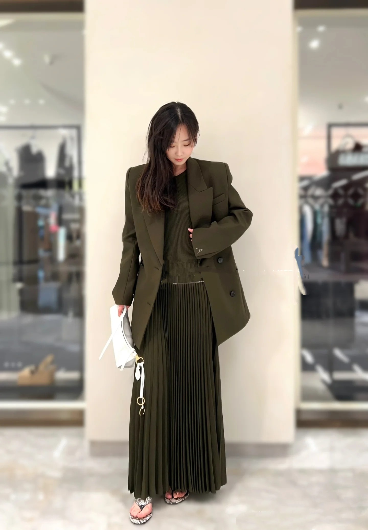 ❤️alai 双排扣西装！SML