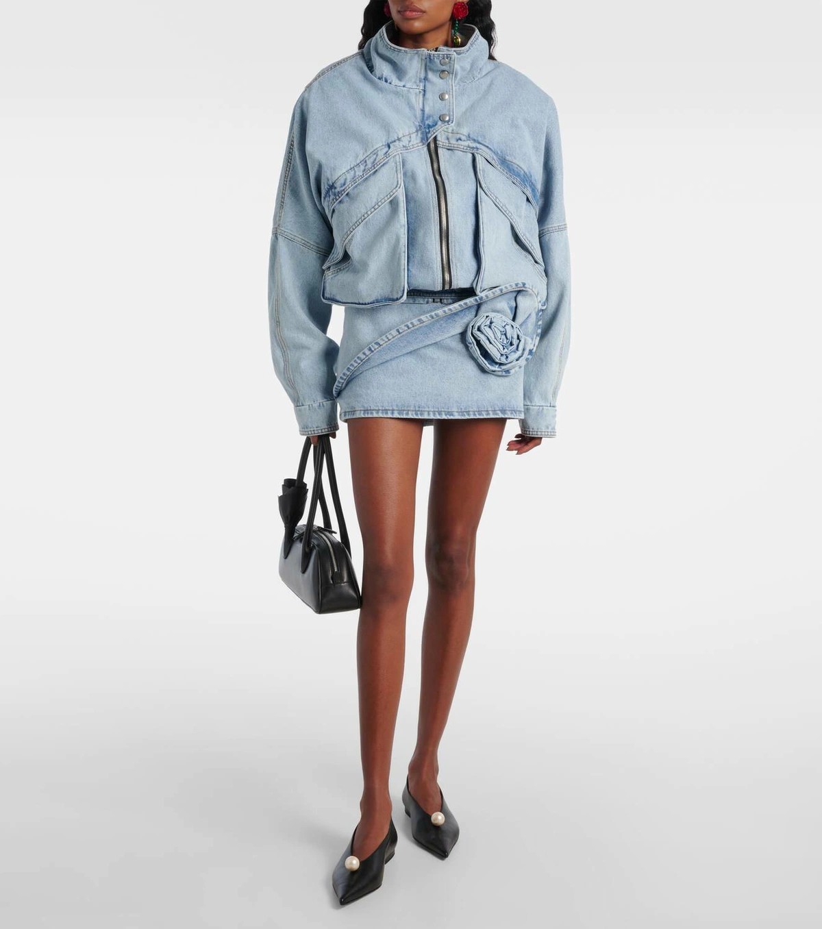 ❤️magda 大口袋牛仔夹克外套！棉 SML 