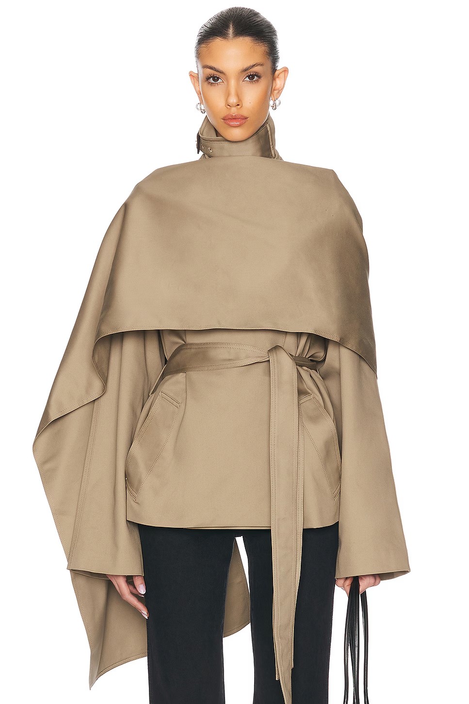 NO:495211,Two ways to wear short windbreaker!  SML, alexander wang19860909两种穿法短风衣！SML,,alexander wang,Women's clothing