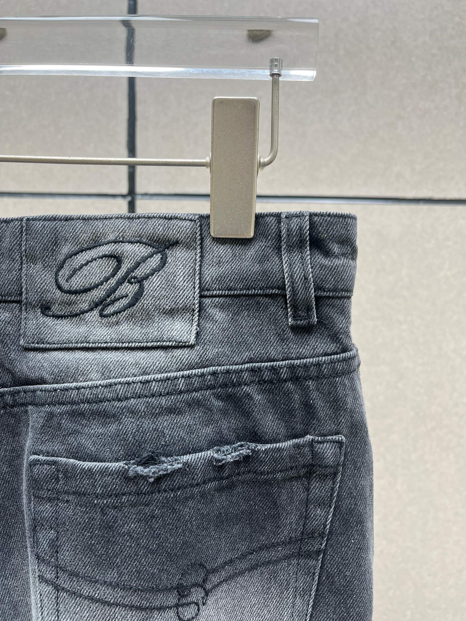 ❤️blum透视蕾丝拼接牛仔裤！棉 SML 