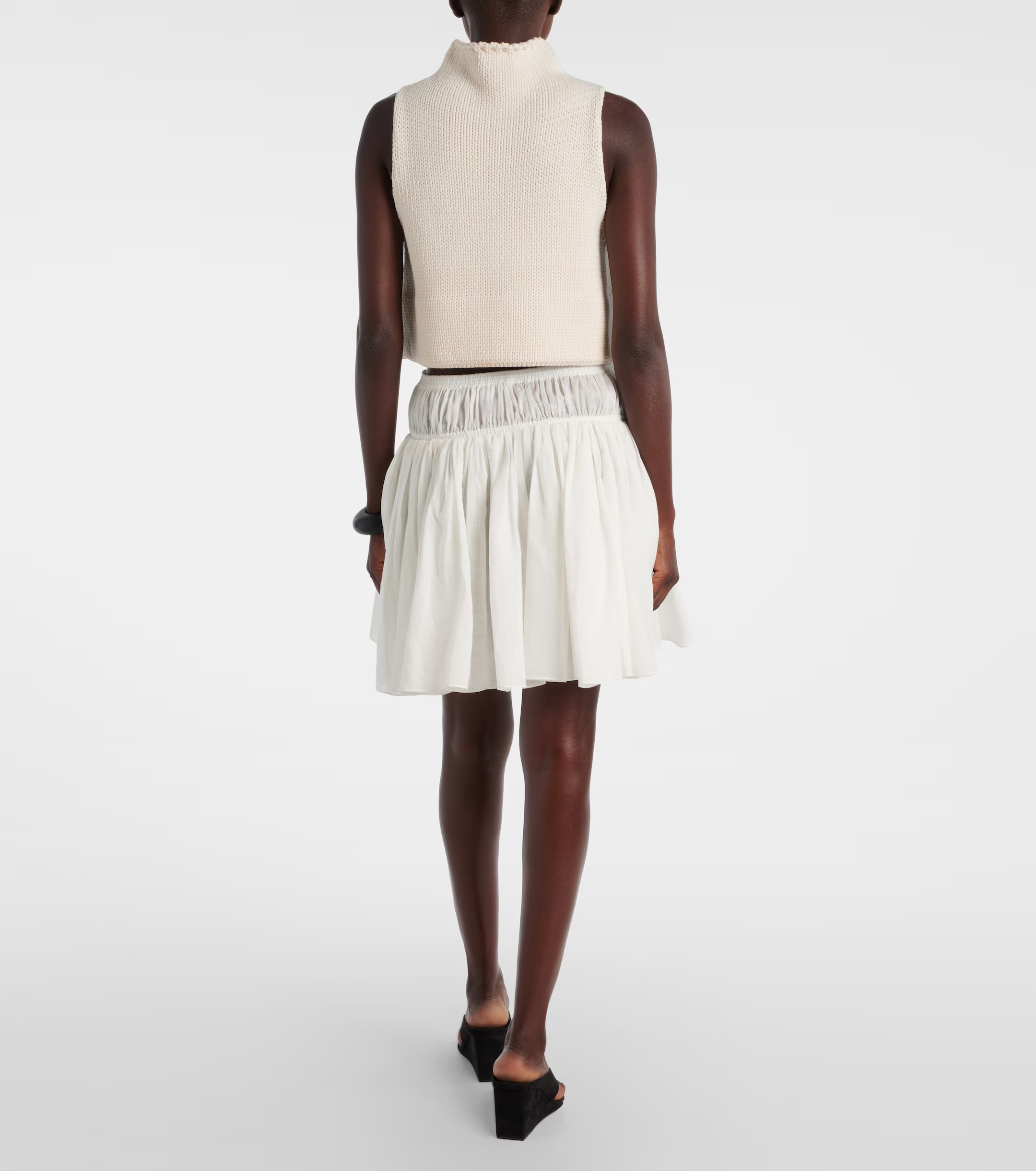 ❤️alai 定制染色纱线廓形针织上衣！两色 SML