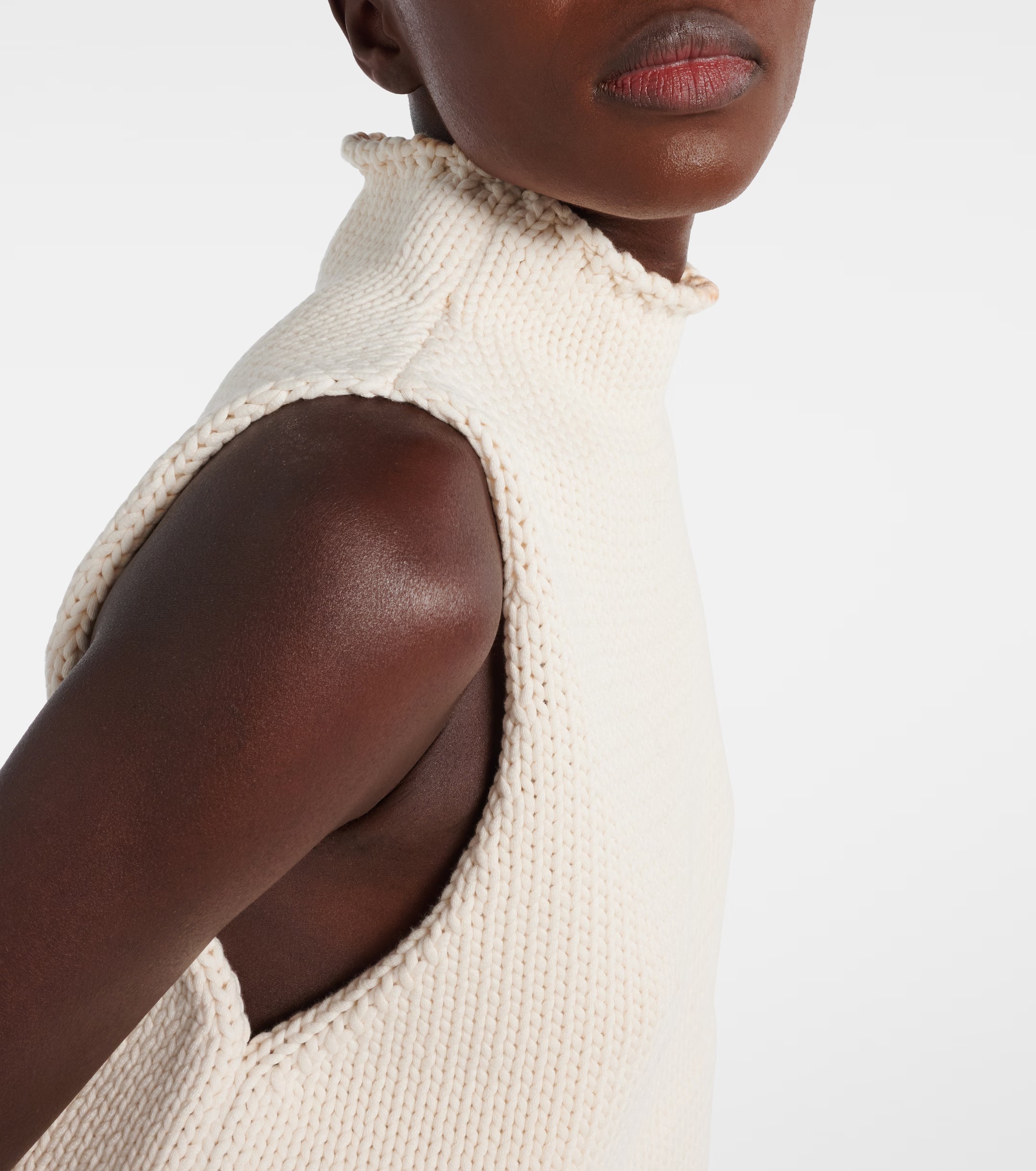 ❤️alai 定制染色纱线廓形针织上衣！两色 SML