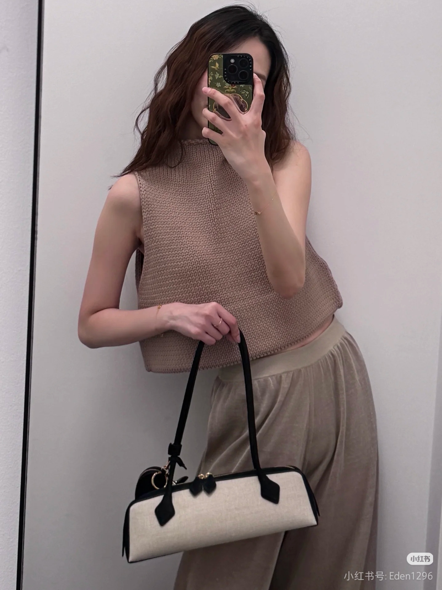 ❤️alai 定制染色纱线廓形针织上衣！两色 SML 