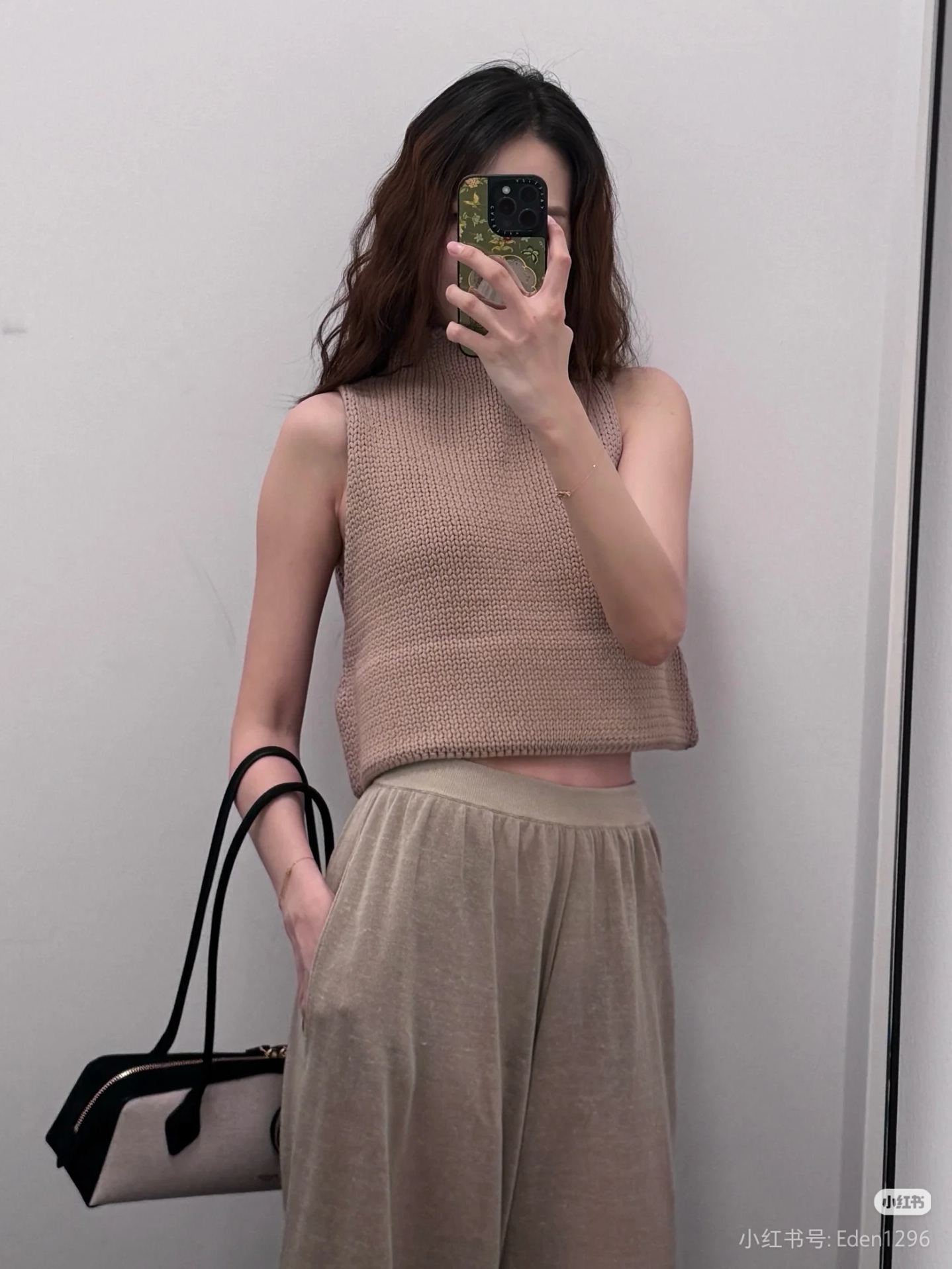 ❤️alai 定制染色纱线廓形针织上衣！两色 SML 